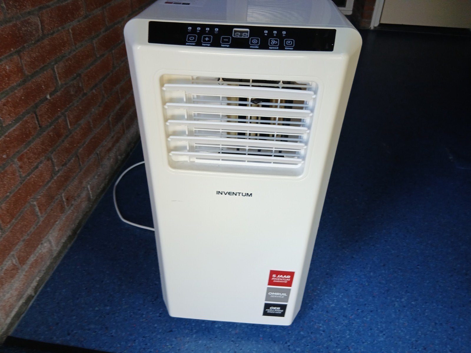 Inventum AC901 Mobiele Airco 3-in-1 met Afstandsbediening, Ophalen, Energieklasse A of zuiniger, 3 snelheden of meer, Zo goed als nieuw