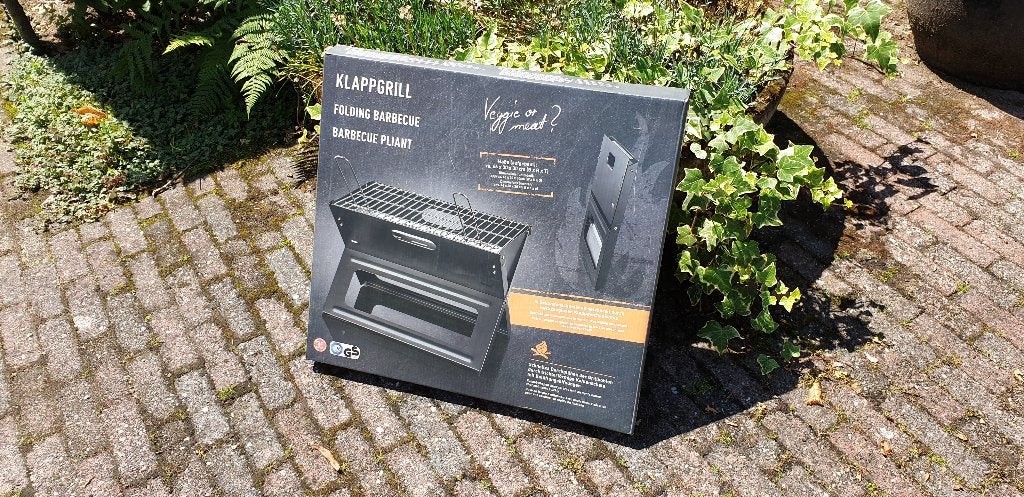 Degelijke opklapbare barbecue, klapgrill voor hergebruik, Ophalen of Verzenden, Nieuw, Onbekend