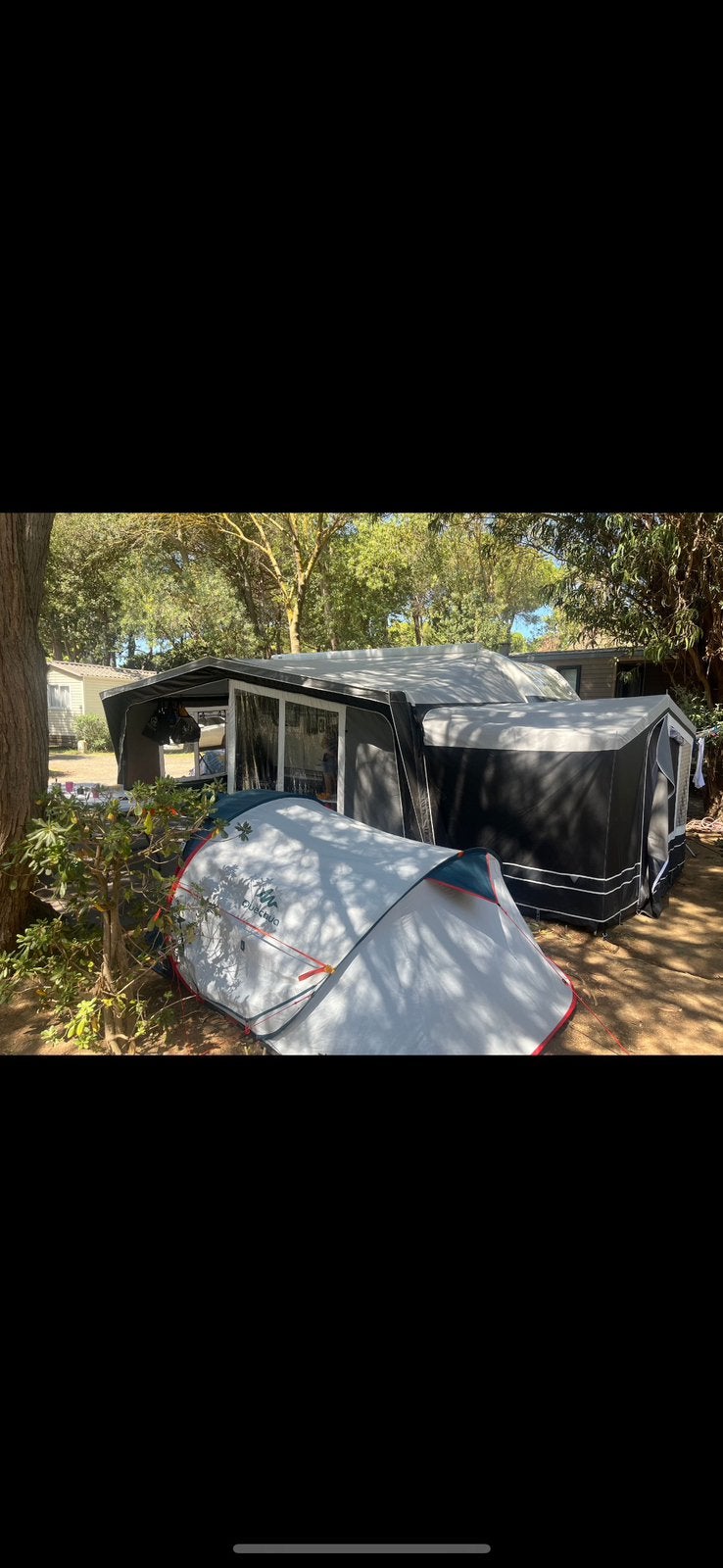 Uitbouw voortent caravan., Standaardzit, Uitbouw voortent, Tot en met 2, Particulier