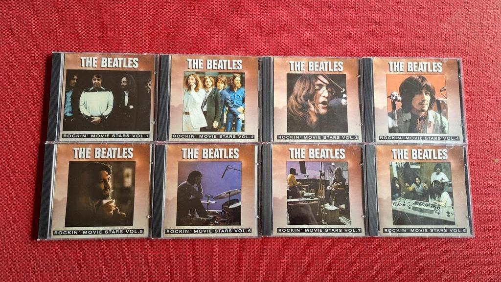 Beatles 8cd set Rockin' movie stars, Ophalen of Verzenden, Gebruikt