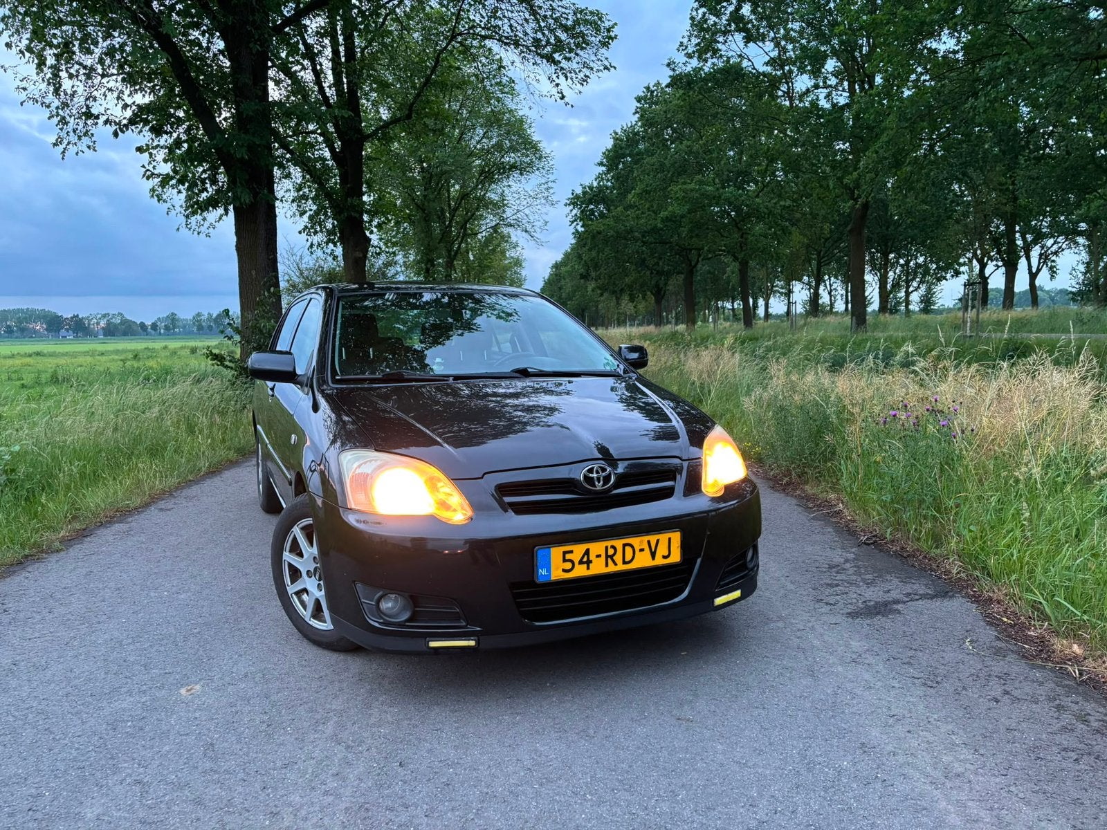 Toyota Corolla 1.6 16V Vvt-i 5DR Linea SOL 2005 Zwart, Auto's, Toyota, Particulier, Corolla, Airconditioning, Android Auto, Apple Carplay