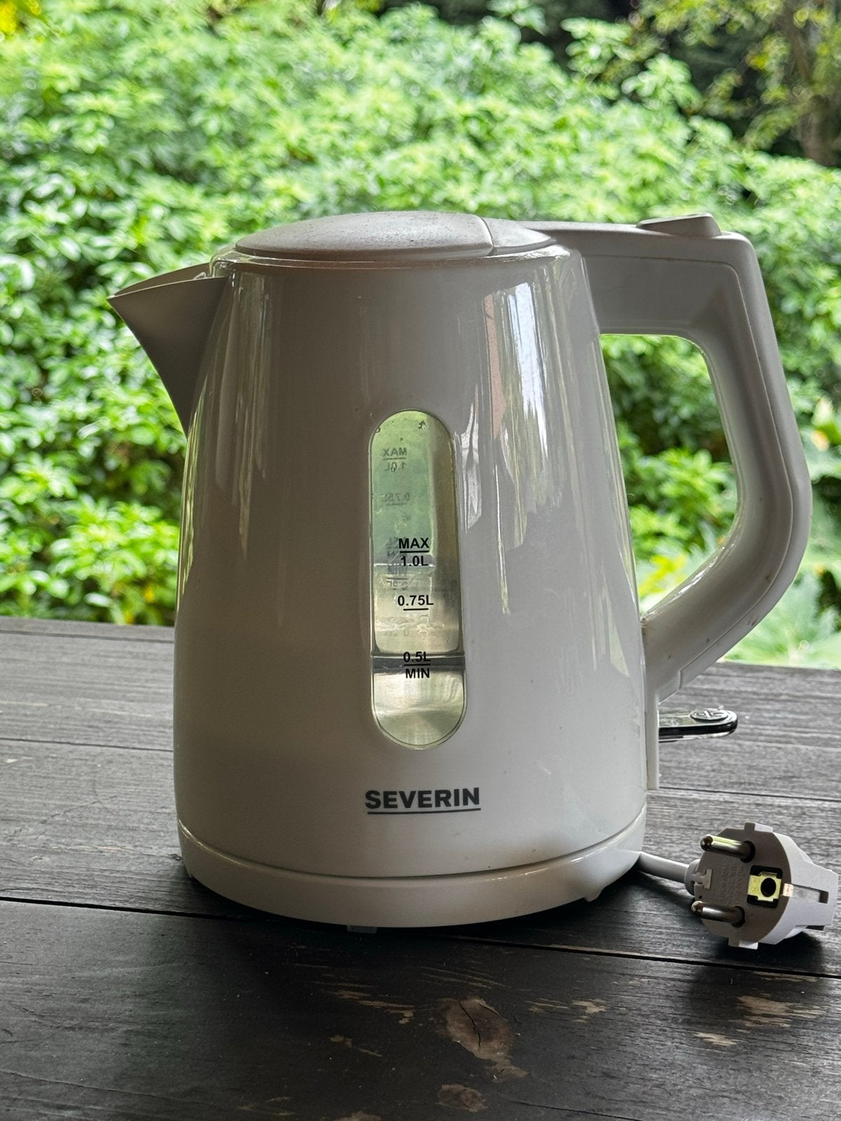 Severin waterkoker - Wit - 1.0L - Gebruikt, 1 tot 2 liter, Ophalen, Gebruikt