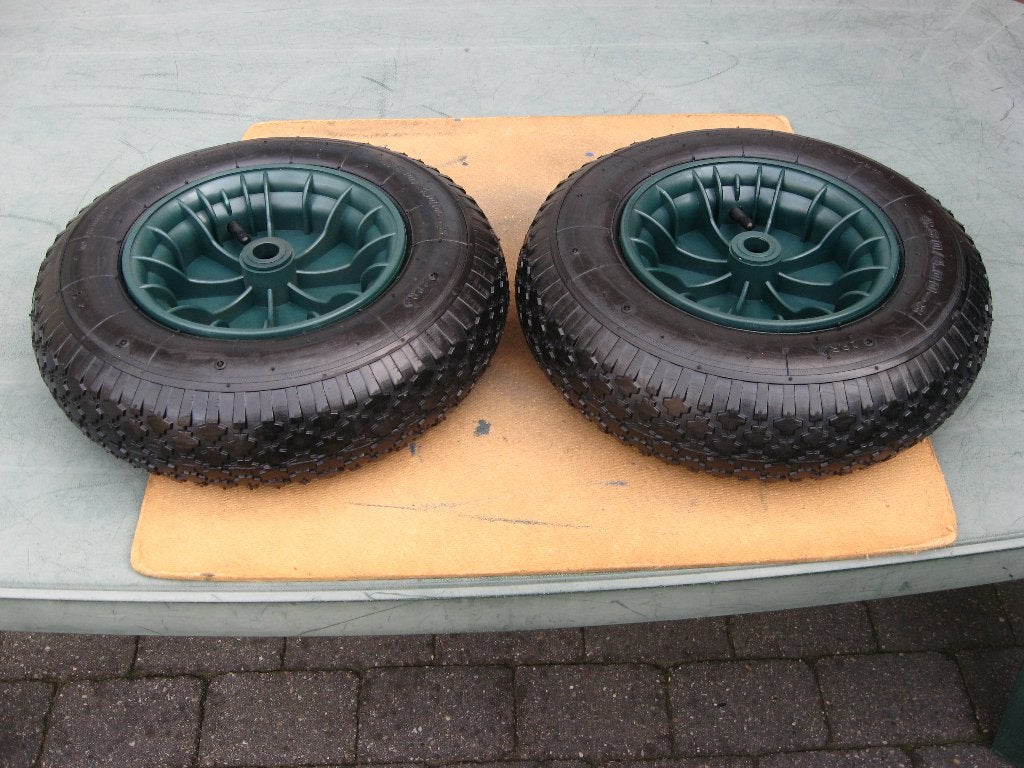 Kruiwagen wiel voor Kruiwagen Met Dubbele Wielen. B.V. Fort, Tuin en Terras, Kruiwagens, Ophalen of Verzenden, Nieuw, Handmatig