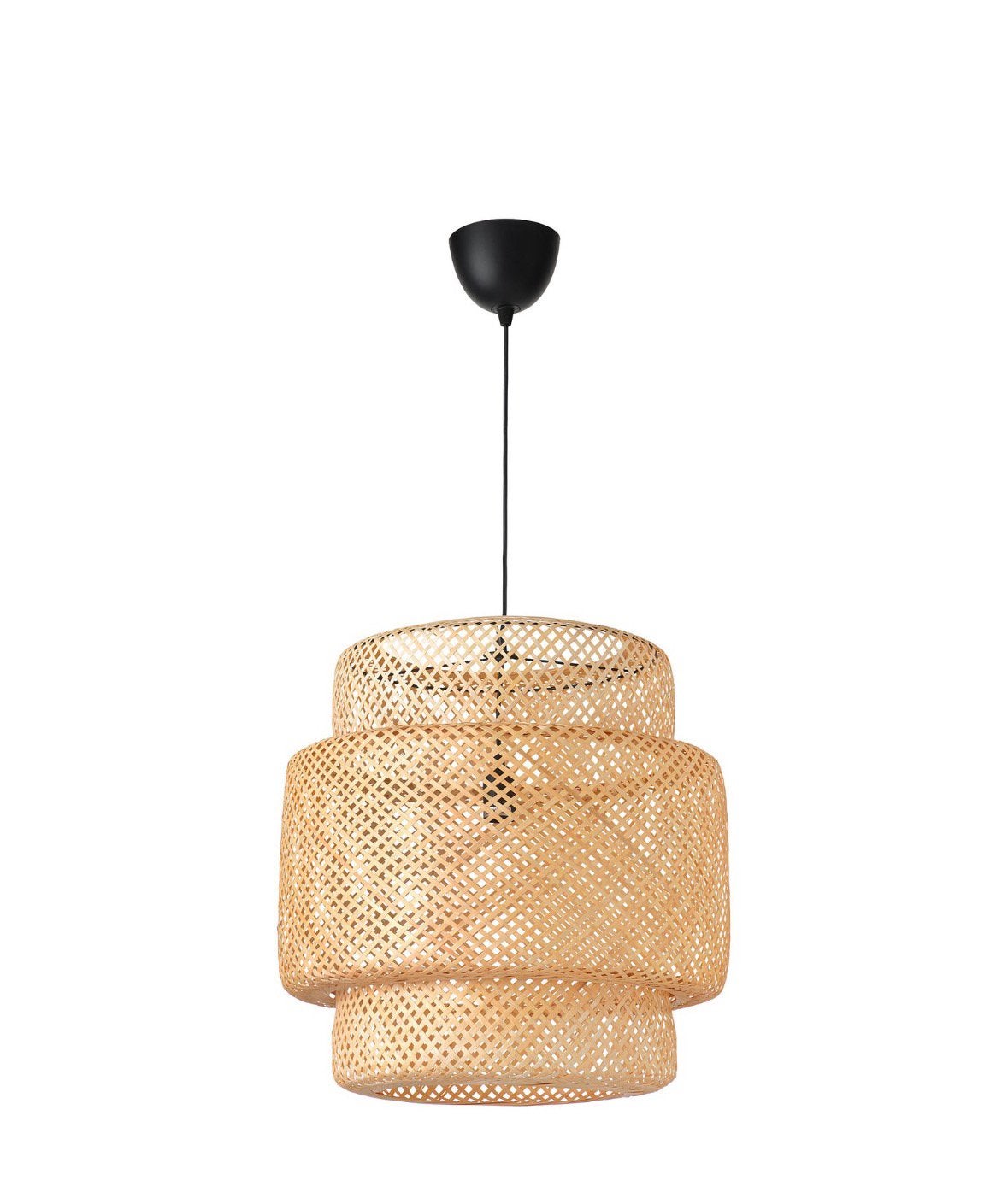 Sinnerlig hanglamp (ikea) 50cm, Ophalen, Zo goed als nieuw, Overige materialen, E27 (groot)