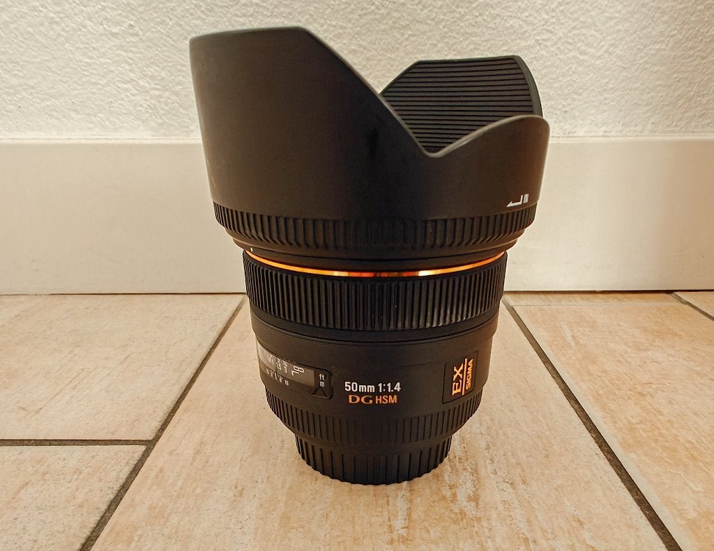 Hele mooie Sigma 50mm f/1.4 EX DG HSM lens voor Canon, Audio, Tv en Foto, Fotografie | Lenzen en Objectieven, Ophalen of Verzenden
