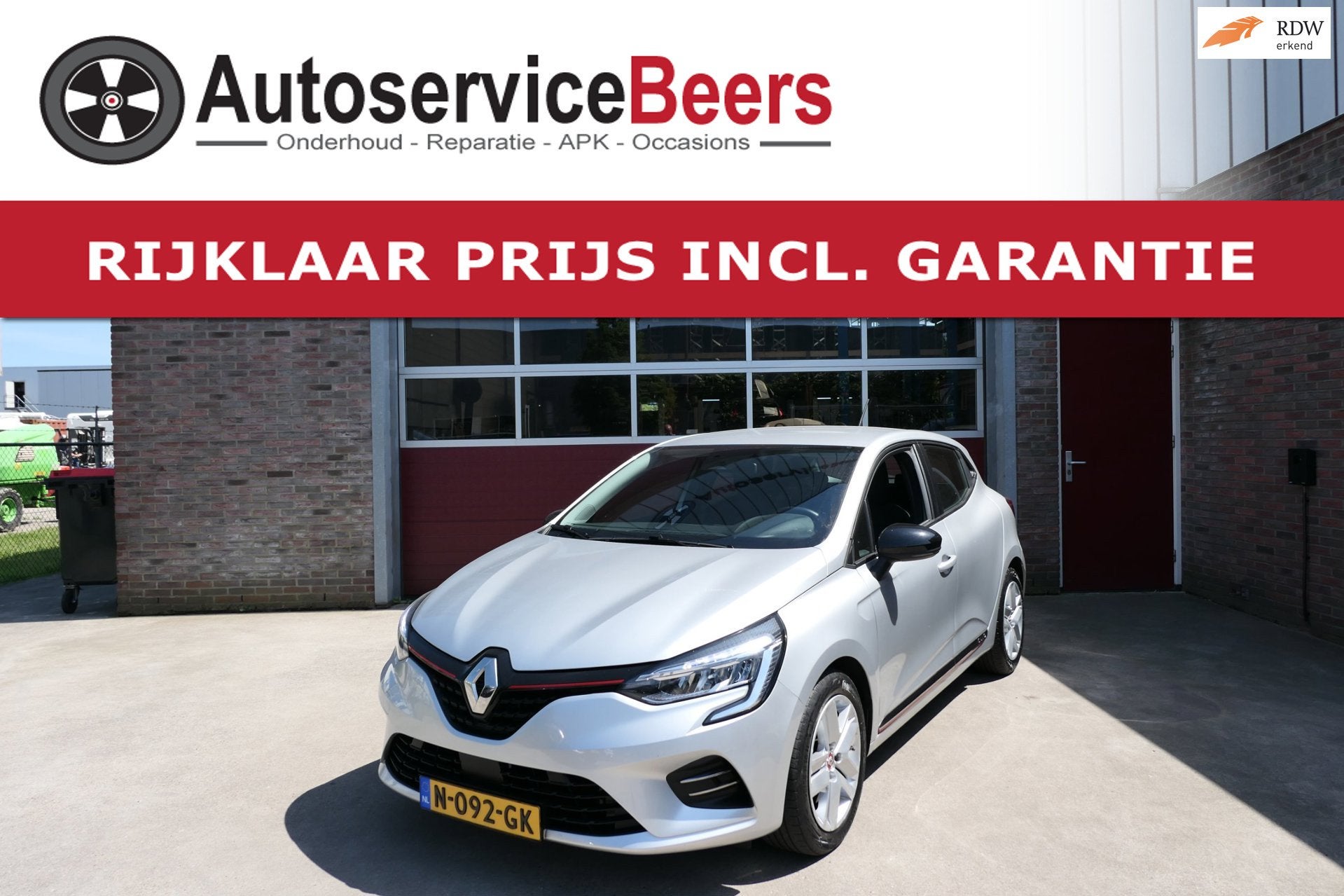 Renault Clio 1.0 TCe Zen, Airco, Stoelverwarming Nette auto,, Voorwielaandrijving, Gebruikt, Euro 6, 580 kg