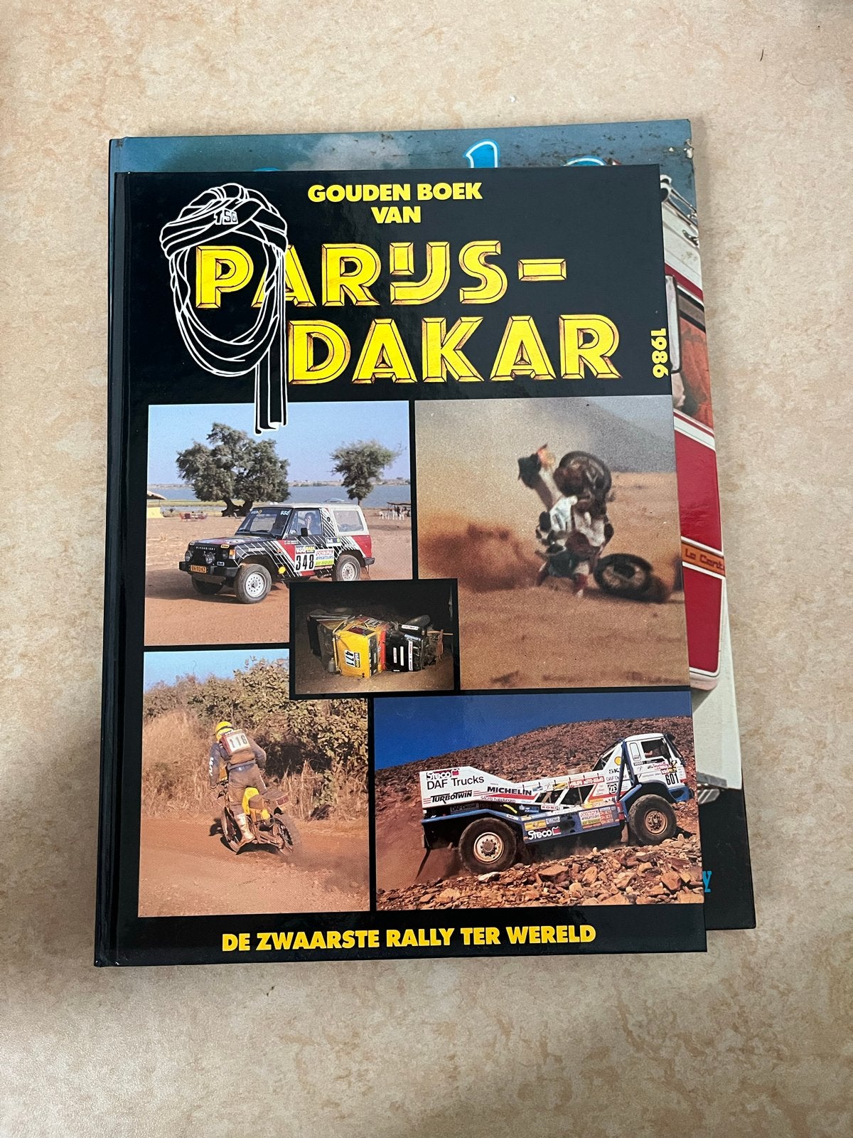 Gouden Boek van Parijs-Dakar 1986 - De Zwaarste Rally, Ophalen of Verzenden, Zo goed als nieuw, Overige merken