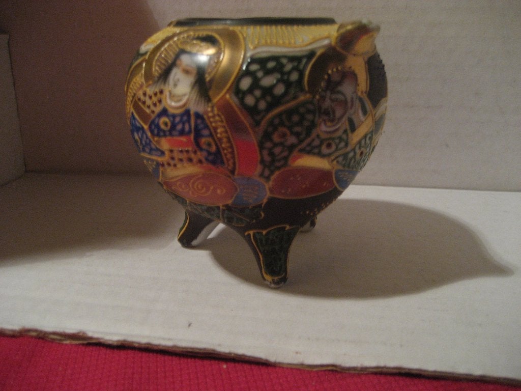 Japans Satsuma porseleinen Suikerpot, Antiek en Kunst, Ophalen of Verzenden