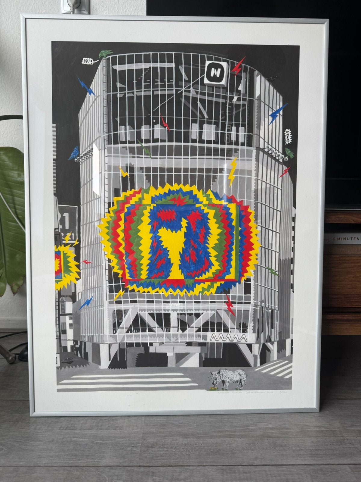 Johan Kleinjan - Nouvelle Shibuka (2016) - Print 1/100., Antiek en Kunst, Gelimiteerde oplage, Ophalen, Overige onderwerpen