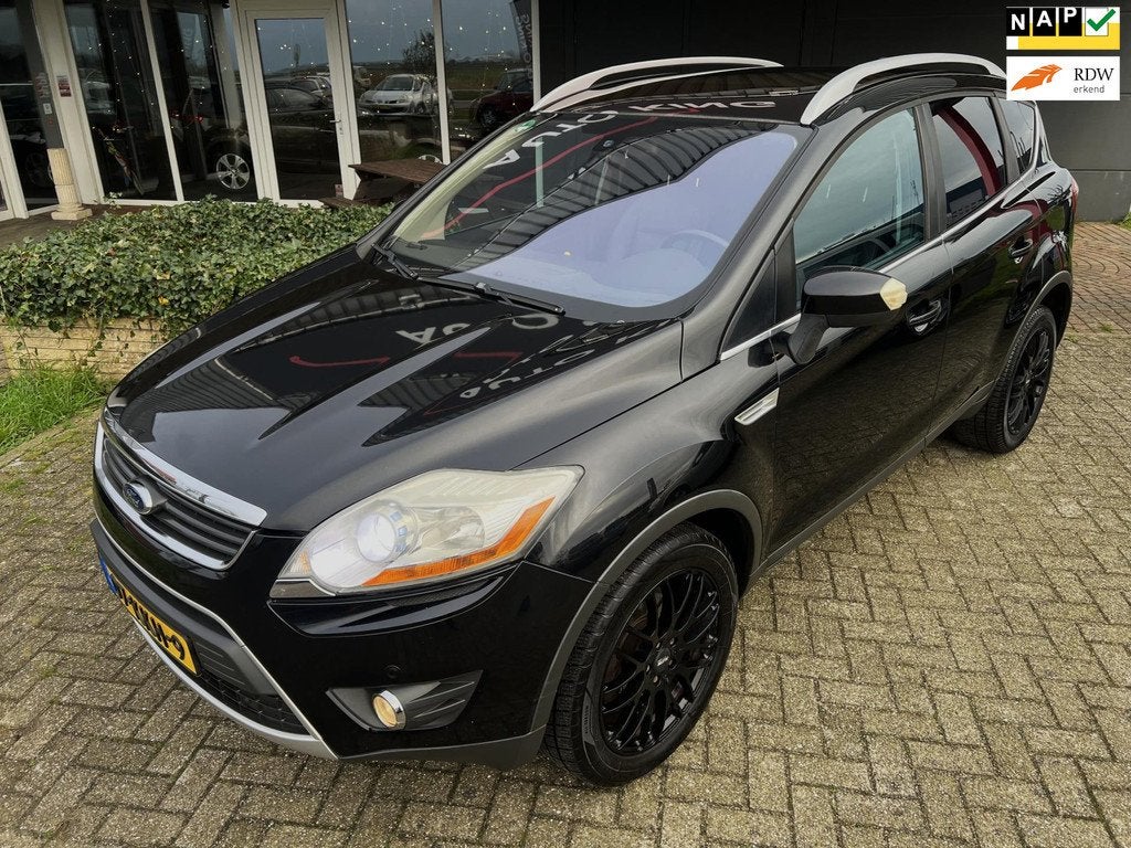 Ford Kuga 2.5 Titanium ECC/CRUIS/NAV/PANO/CAM APK+NAP, Auto's, Ford, Bedrijf, Te koop, Kuga, 4x4, ABS, Achteruitrijcamera, Airbags