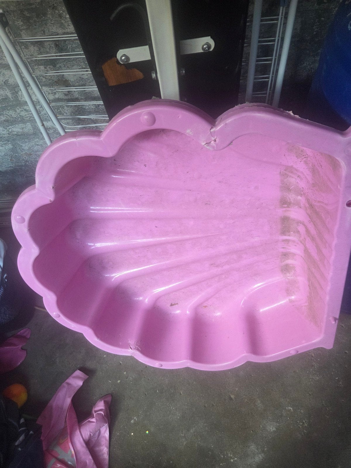 Roze schelpzandbak voor kinderen, Kinderen en Baby's, Ophalen of Verzenden