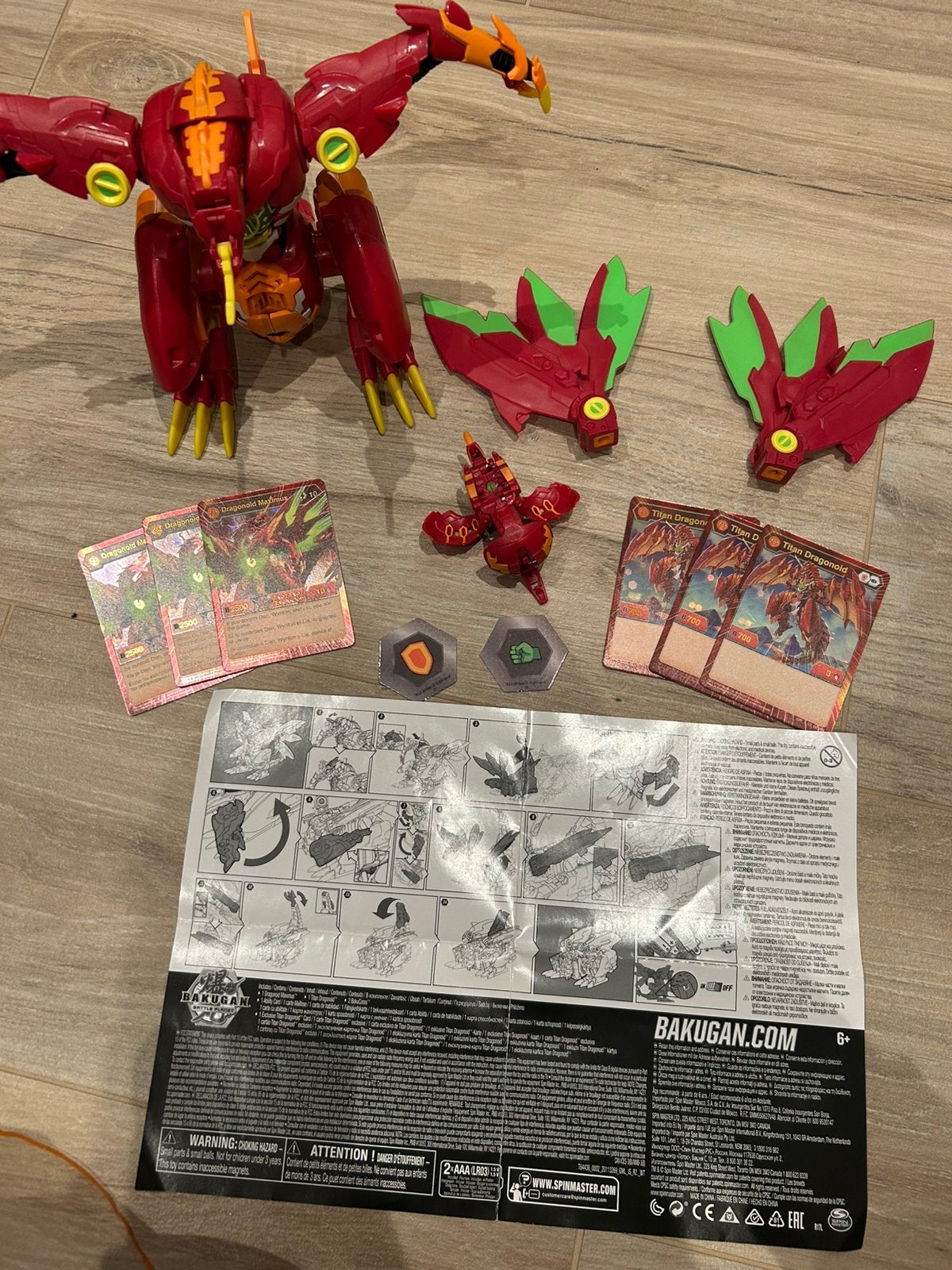 Bakugan draak, Ophalen of Verzenden, Nieuw