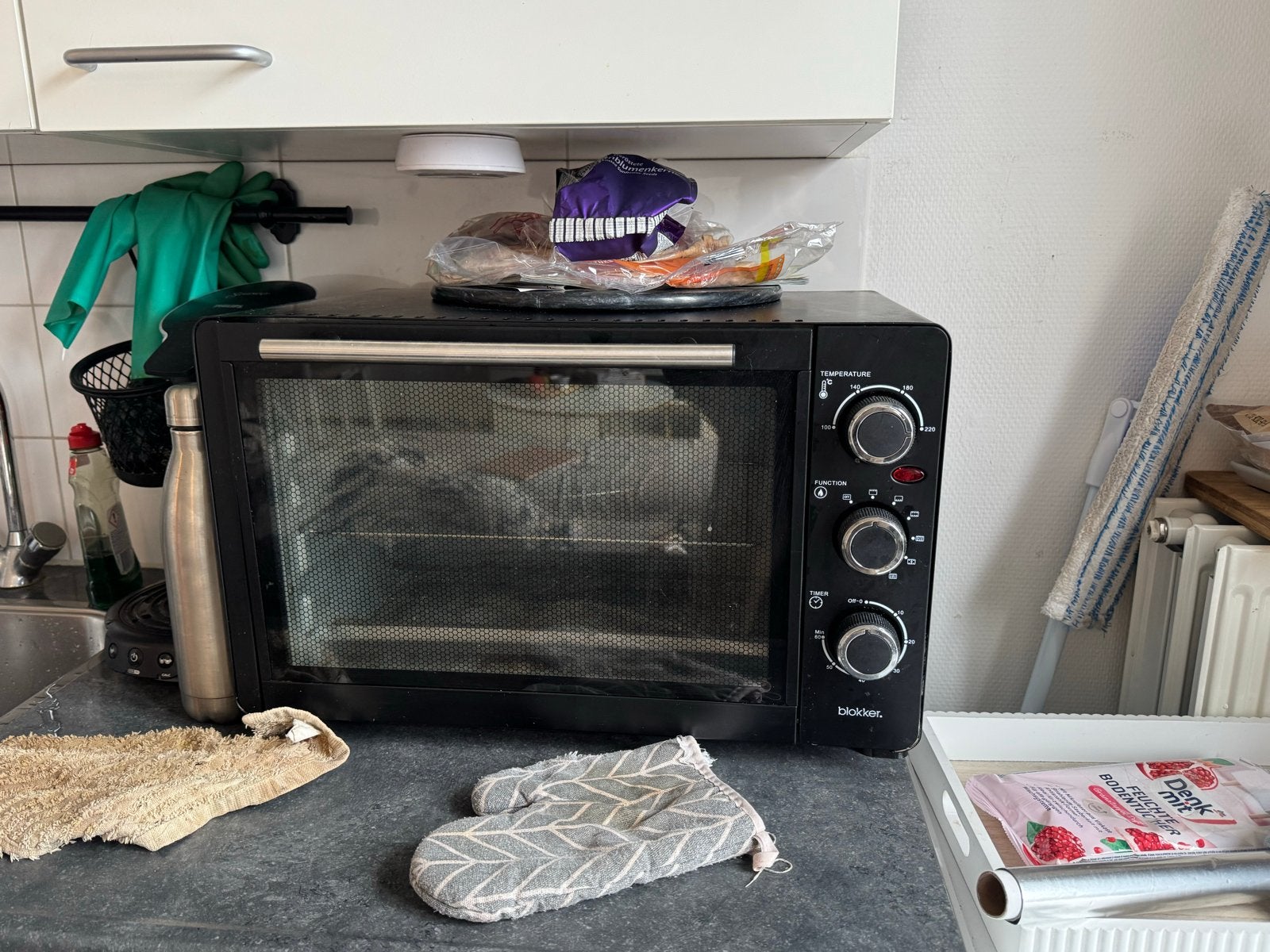 Blokker Mini-oven - Compact en Functioneel, Witgoed en Apparatuur, Ovens, Ophalen, Minder dan 45 cm, Gebruikt, Blokker