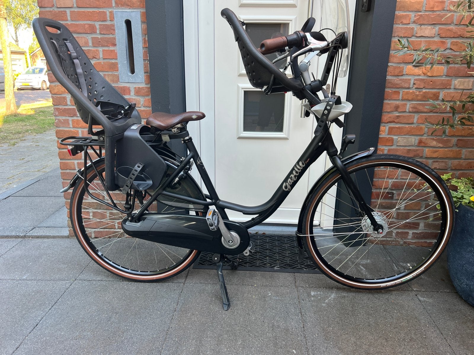 Zeer Complete Gazelle Bloom C7 53 Moederfiets nieuwe model, Fietsen en Brommers, Fietsen | Dames | Moederfietsen, Ophalen, 2 zitjes