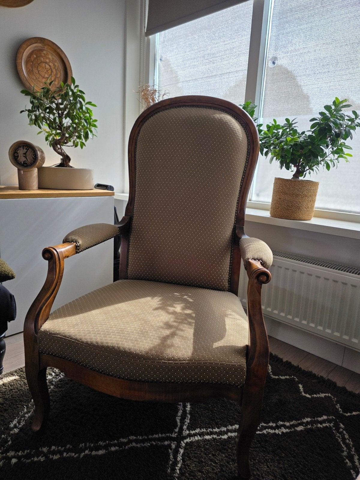Fauteuil Voltaire, Ophalen