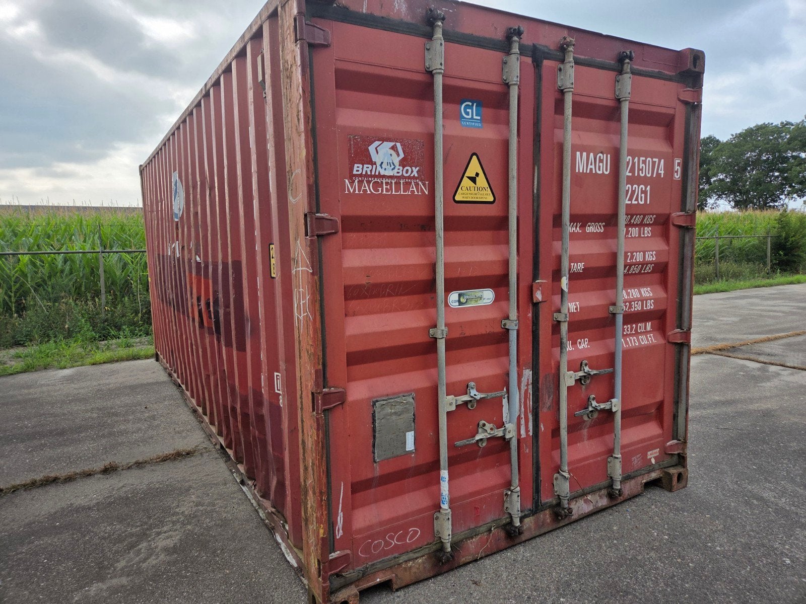 Zeecontainer 20 FT 6 Meter, Ophalen of Verzenden