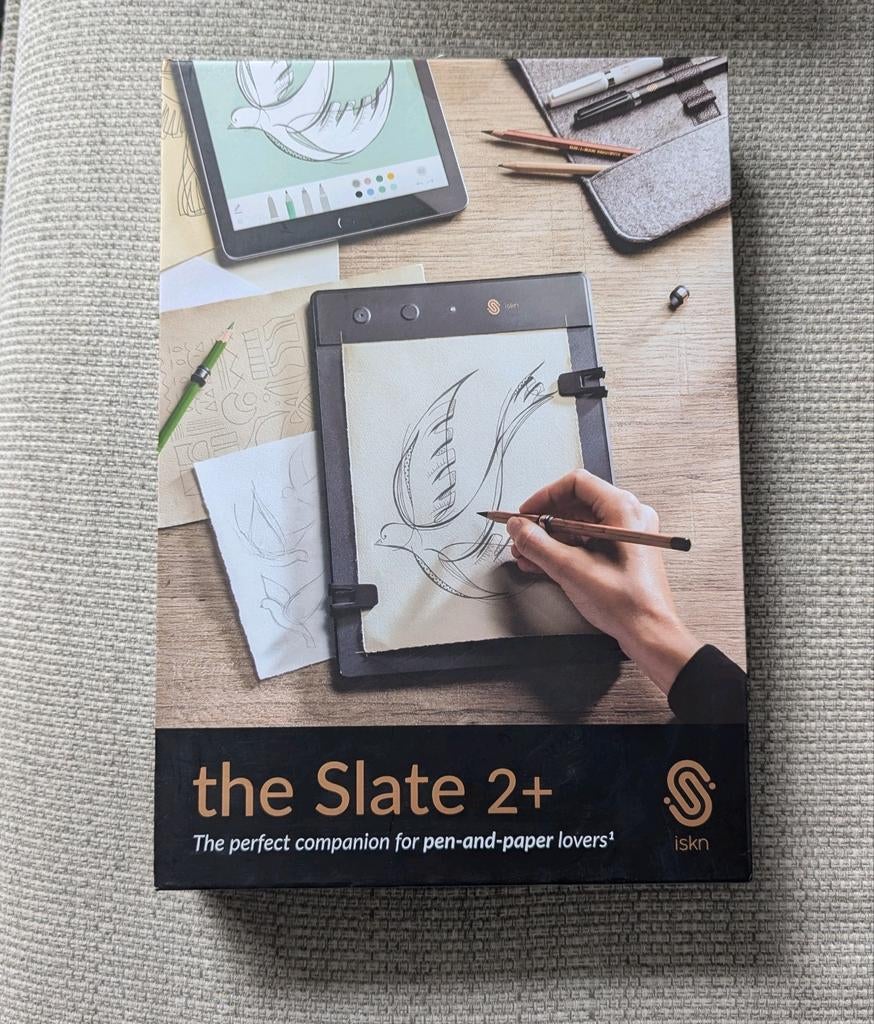 Slate 2+ Tekentablet van iskn, Ophalen of Verzenden, Zo goed als nieuw, Draadloos, Iskn