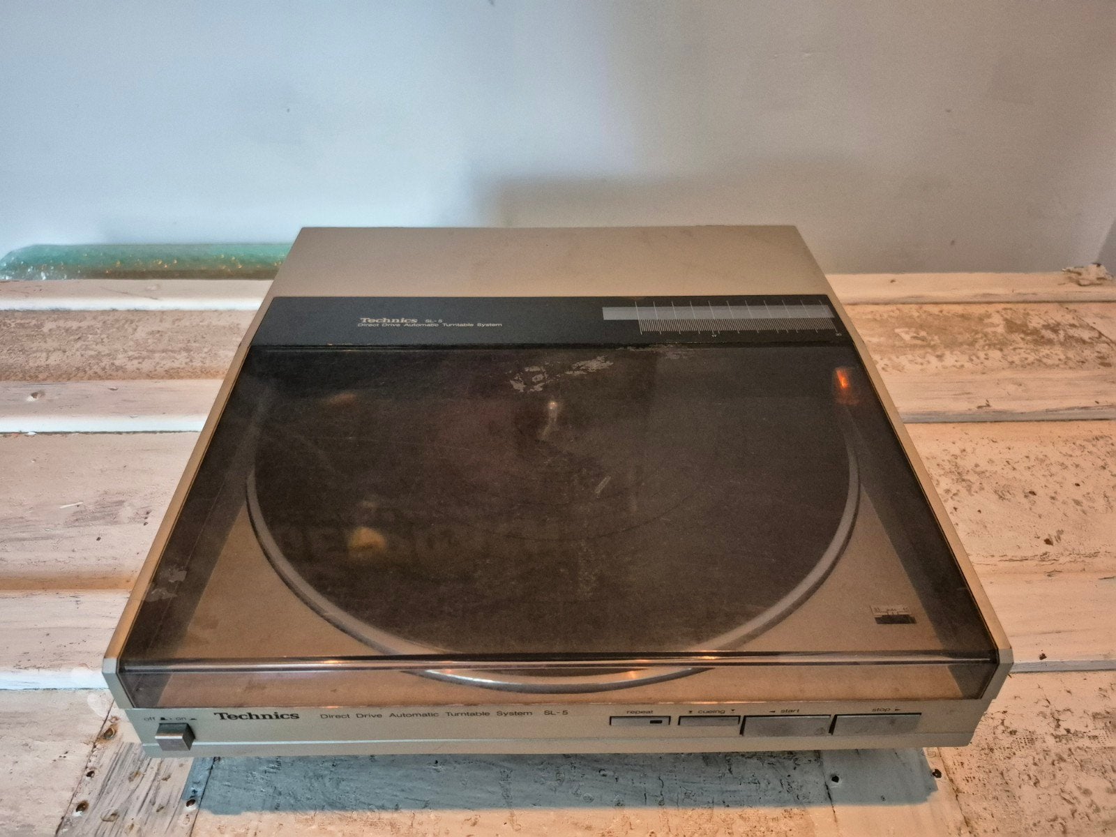 Technics SL-5 Direct Drive Automatische Platenspeler, Ophalen, Gebruikt, Automatisch, Platenspeler