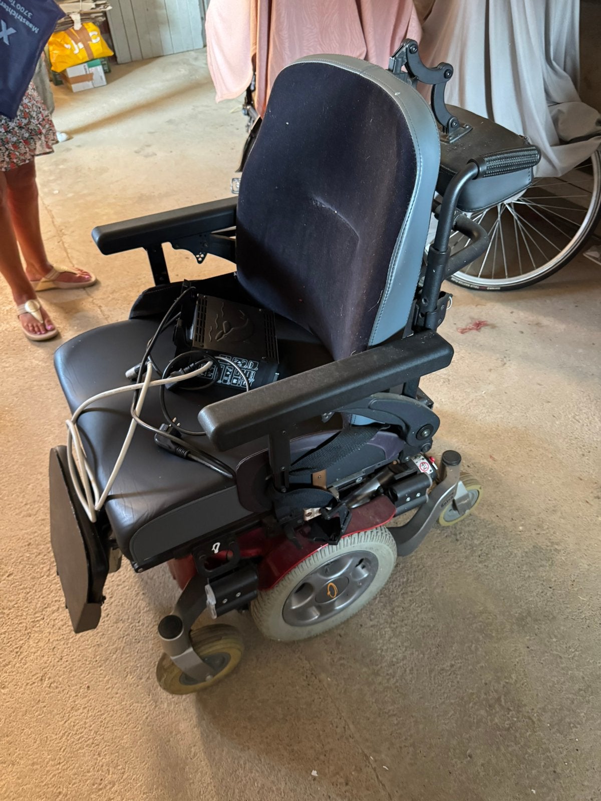 Sunrise Medical Quickie Salsa M Elektrische rolstoel, Ophalen, Gebruikt, Elektrische rolstoel