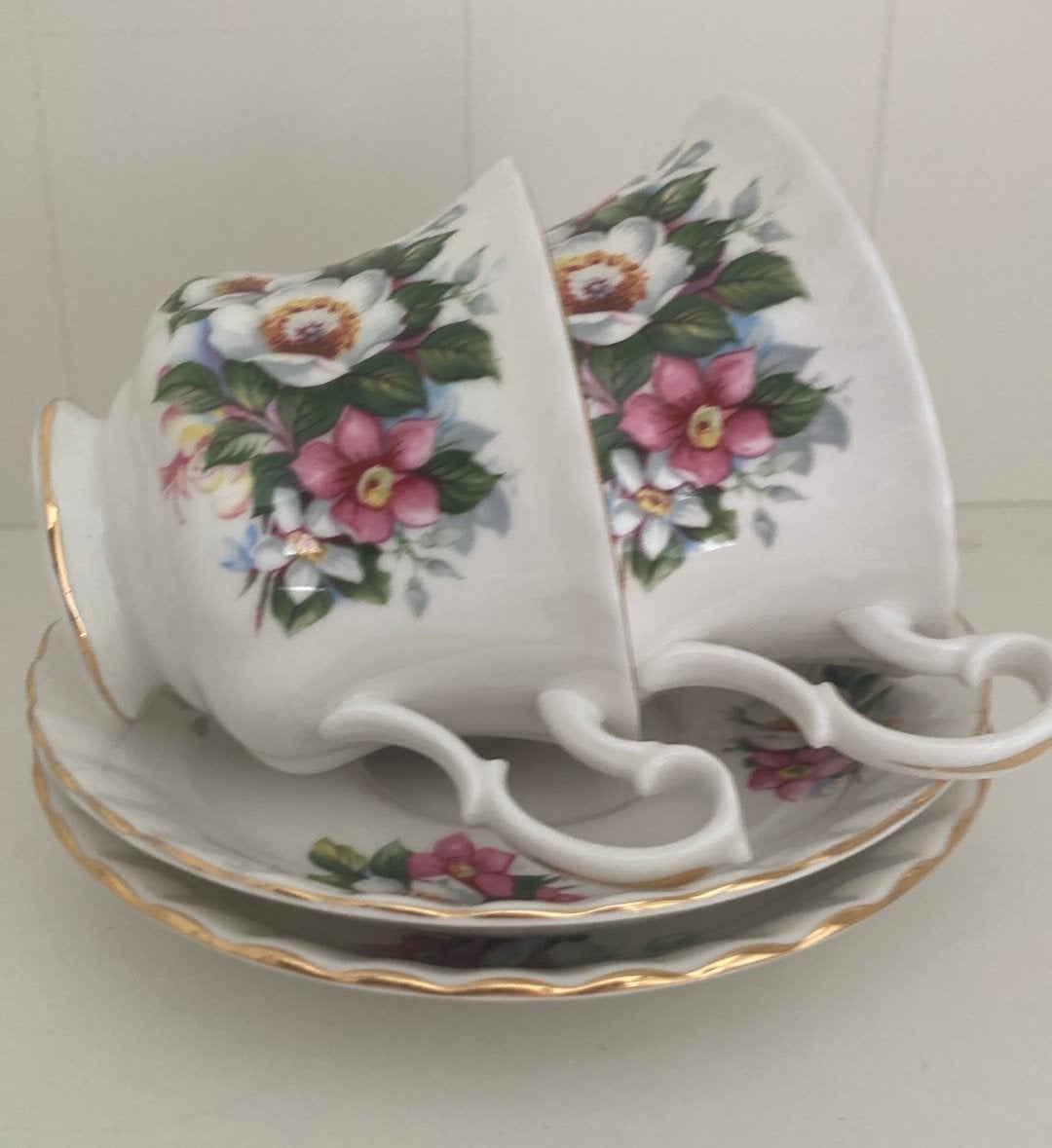 Royal Albert Woodborough 2 Engelse heren kopjes, Verzenden