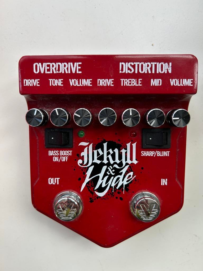 Jekyll and Hyde v2 Overdrive en Distortion pedaal, Muziek en Instrumenten, Ophalen of Verzenden, Zo goed als nieuw, Distortion, Overdrive of Fuzz