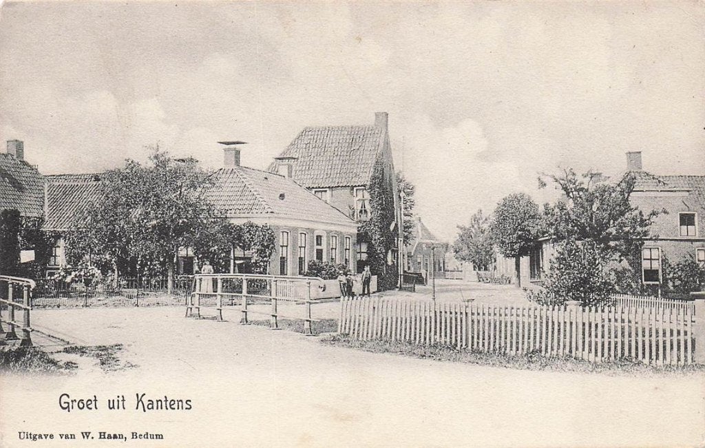 702-426-035 Groet Uit Kantens, Verzenden, Voor 1920, Groningen