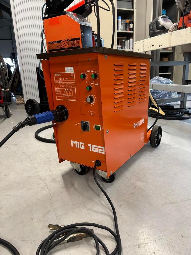 UNIEK SPIKSPLINTERNIEUWSTAAT PHILIPS MIG 160A LAST WAANZIN!!, Ophalen of Verzenden, Zo goed als nieuw, 150 tot 250 ampère, Co2
