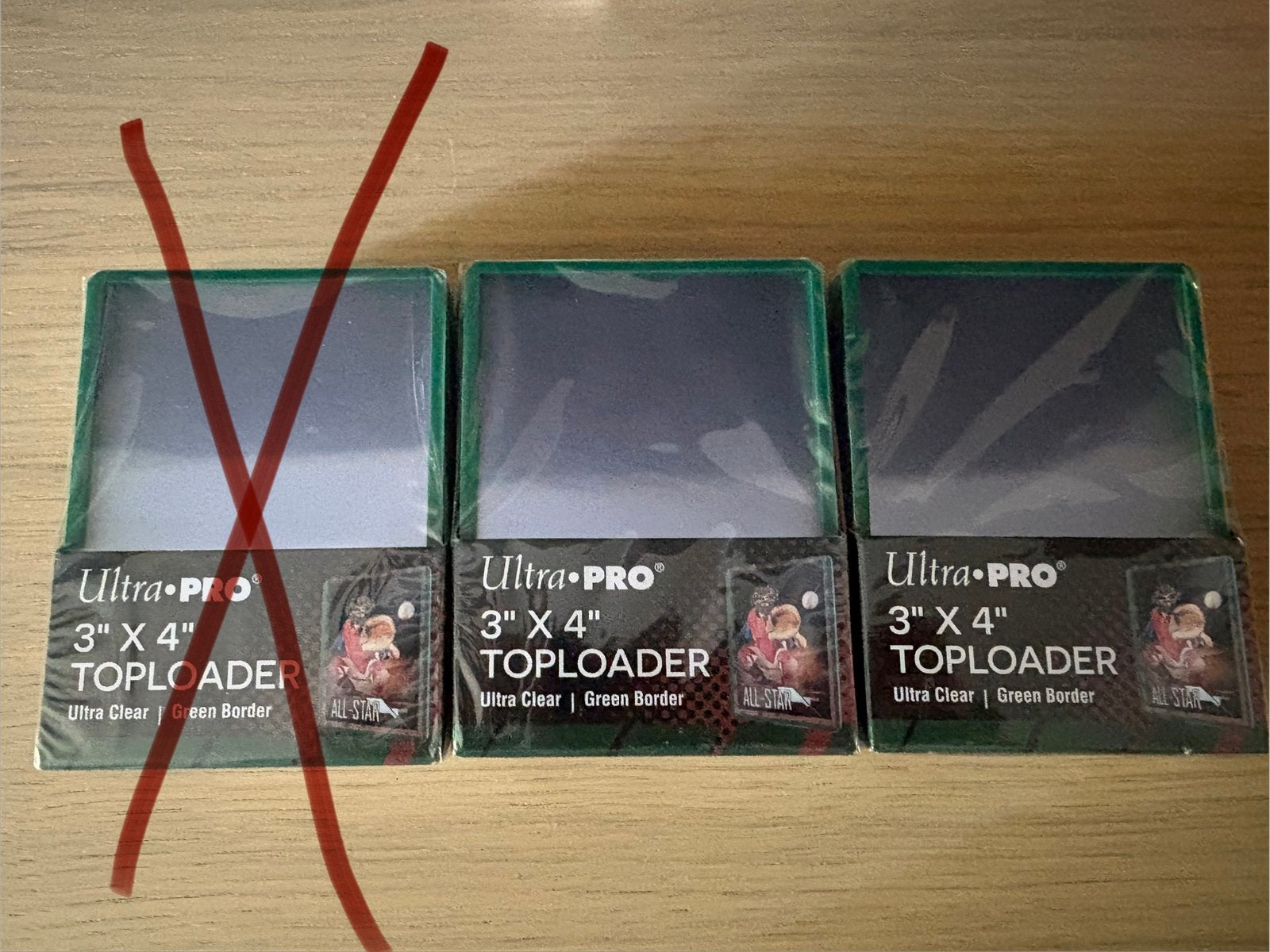 Ultra Pro Toploader 3" x 4" - Nieuw, Ophalen of Verzenden, Nieuw, Overige typen