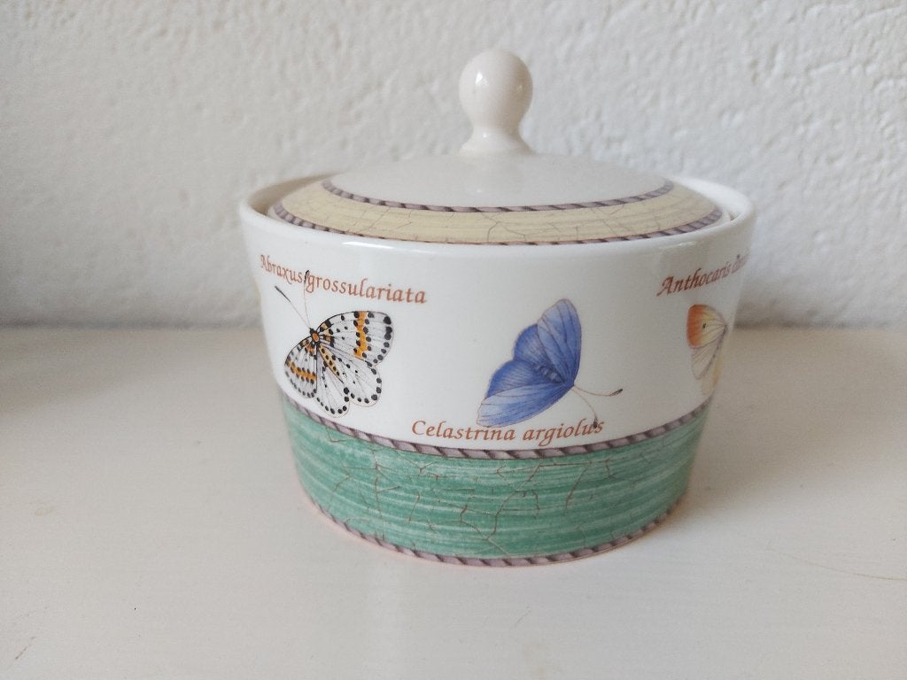 Wedgwood Sarah's Garden suikerpot, Overige typen, Ophalen of Verzenden, Zo goed als nieuw, Overige stijlen