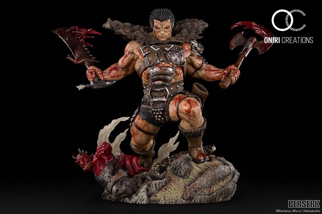 Sideshow BERSERK Zodd the Immortal statue Oniri Creations, Ophalen of Verzenden, Overige figuren, Nieuw, Beeldje of Figuurtje