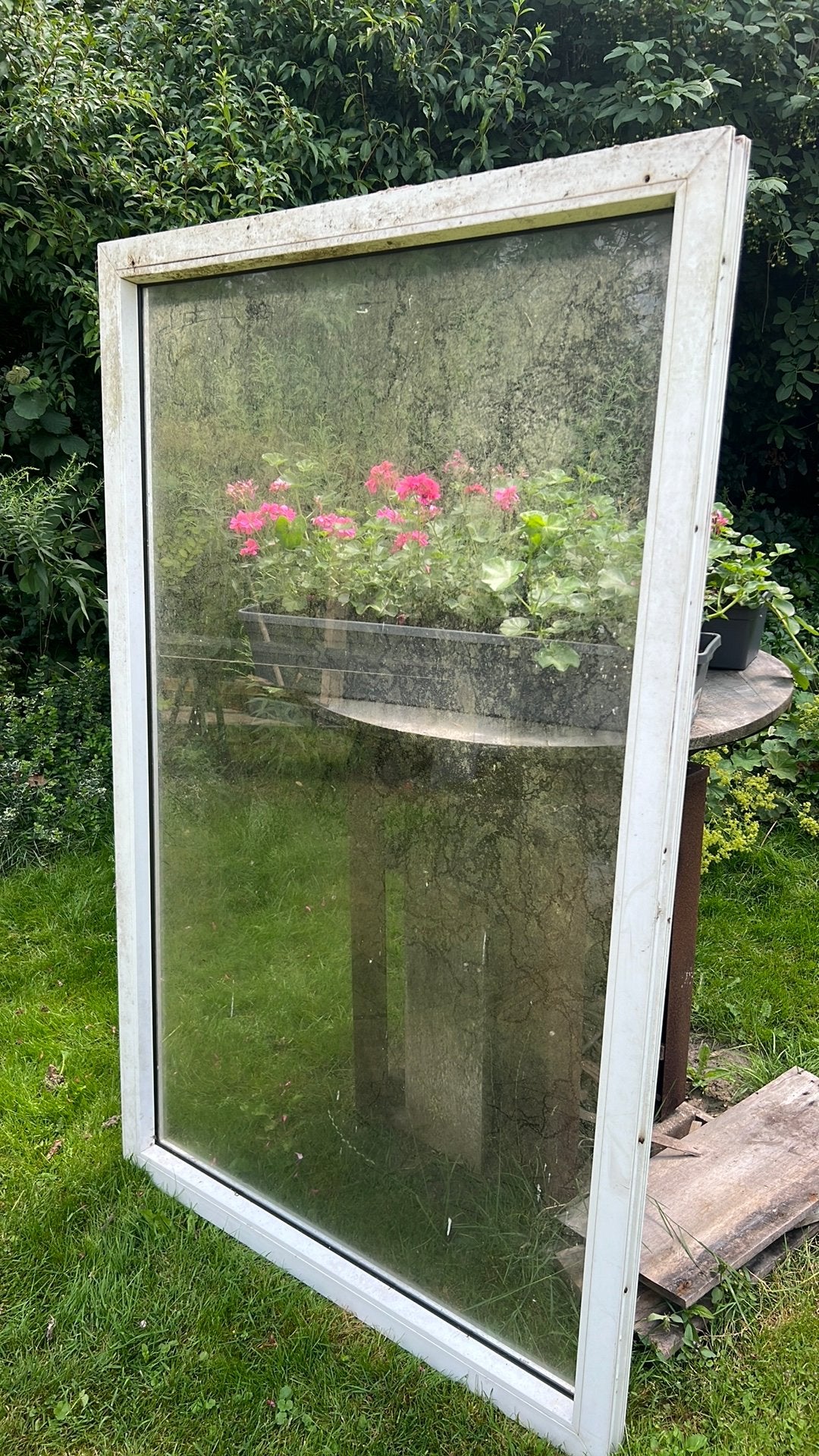 Kunststofraam voor kasje of tuinafscheiding, Ophalen, Kunststof, Minder dan 3 meter, Minder dan 1 meter