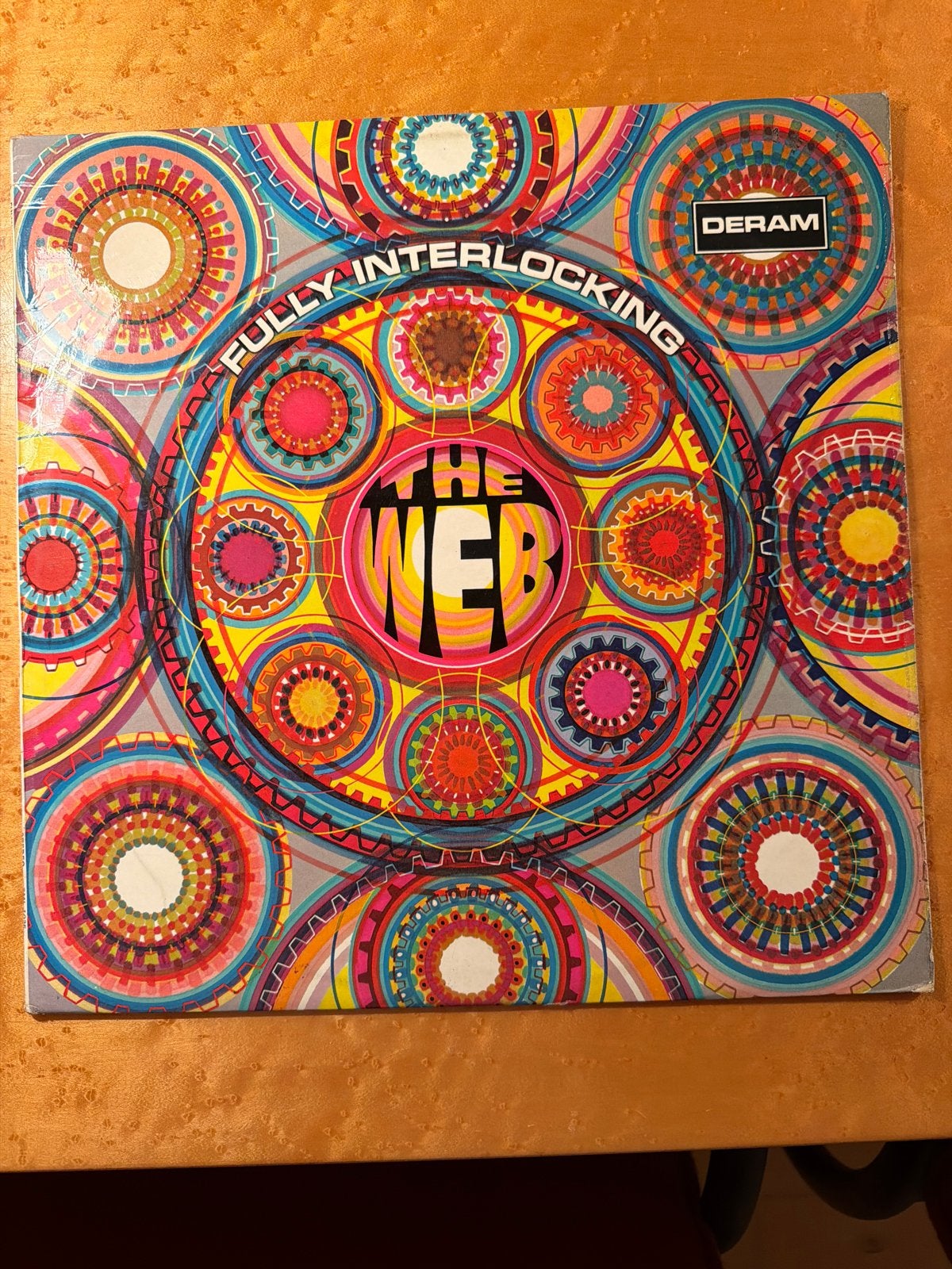The Web - Fully Interlocking LP (Deram), LP, Rock, Gebruikt, Originele persing
