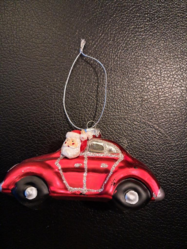 Auto met kerstman, Diversen, Kerst, Ophalen, Gebruikt
