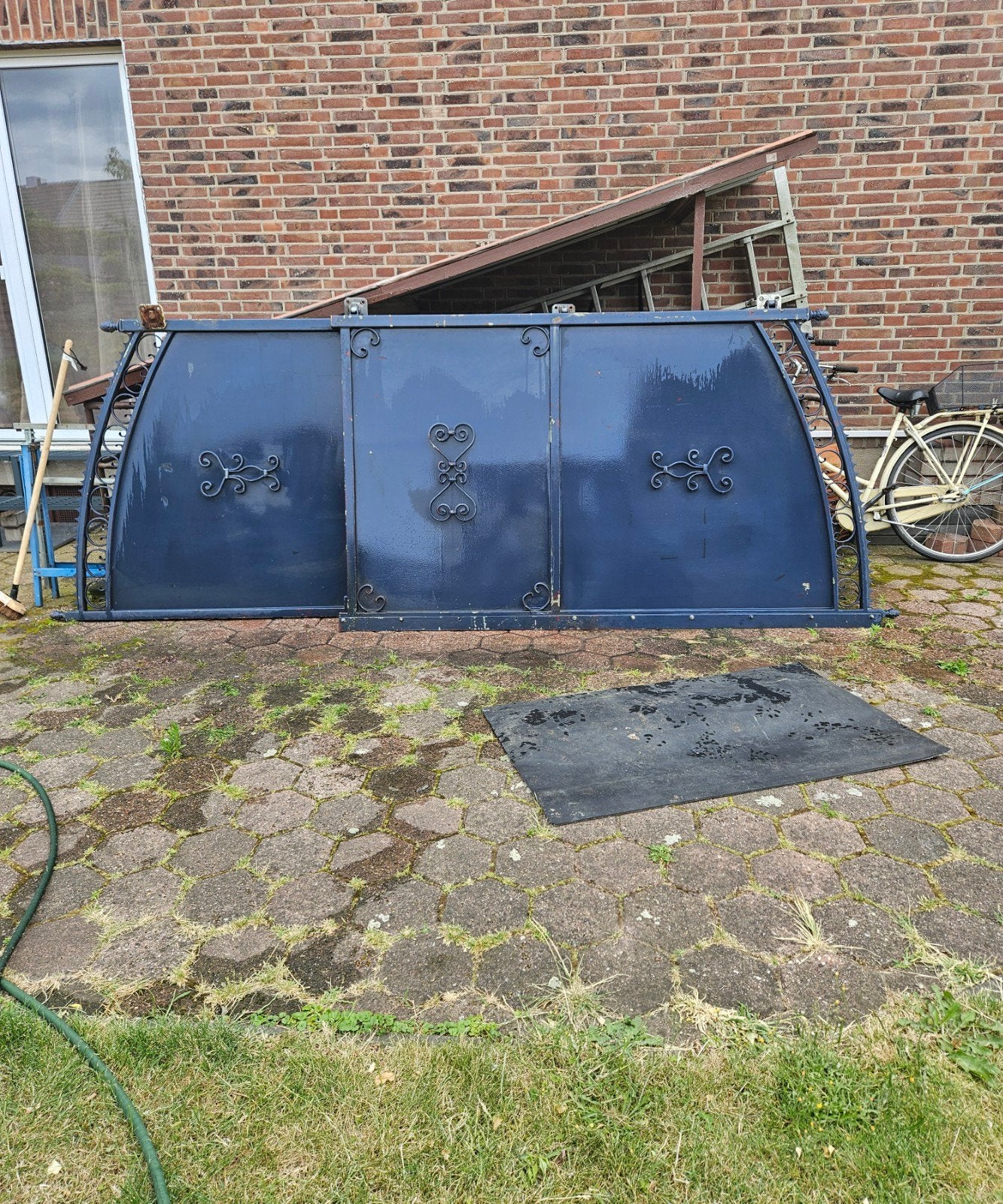 Tuinpoort, Tuin en Terras, Tuinpoorten, Ophalen, Gebruikt, IJzer, 200 cm of meer