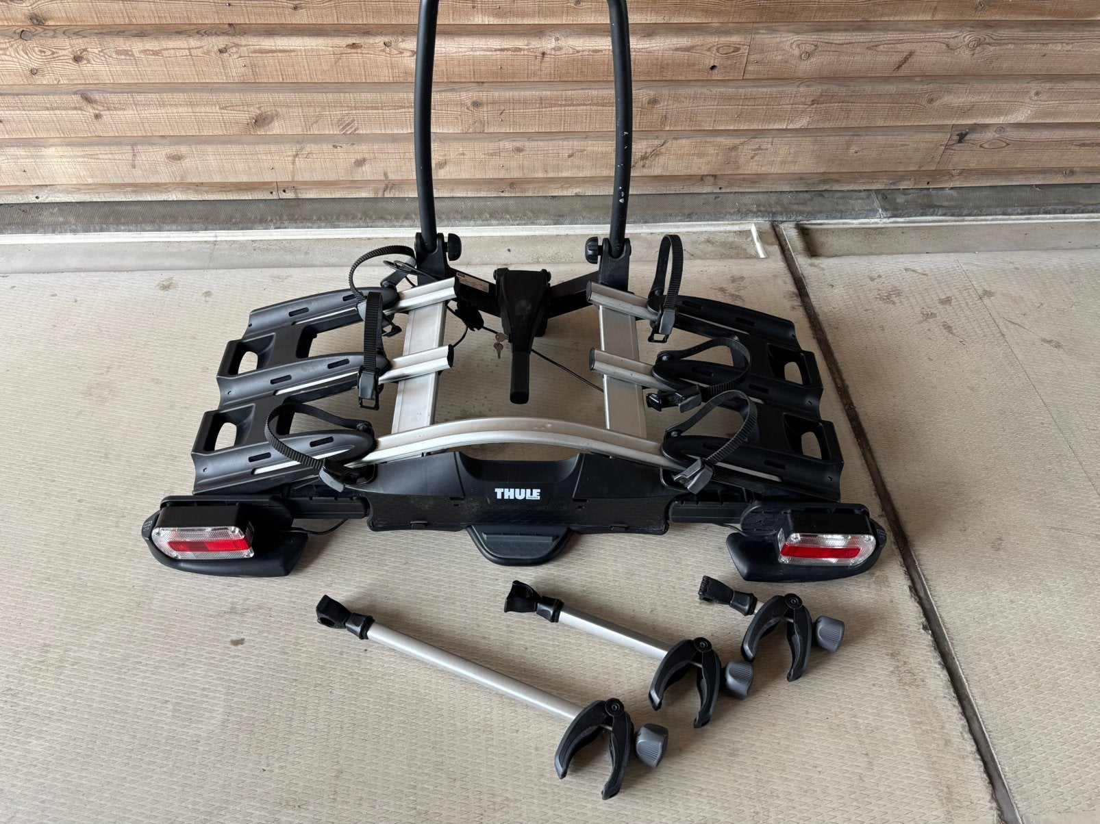 Thule velocompact 927, 3 fietsen of meer, Gebruikt, Elektrische fiets, Ophalen of Verzenden