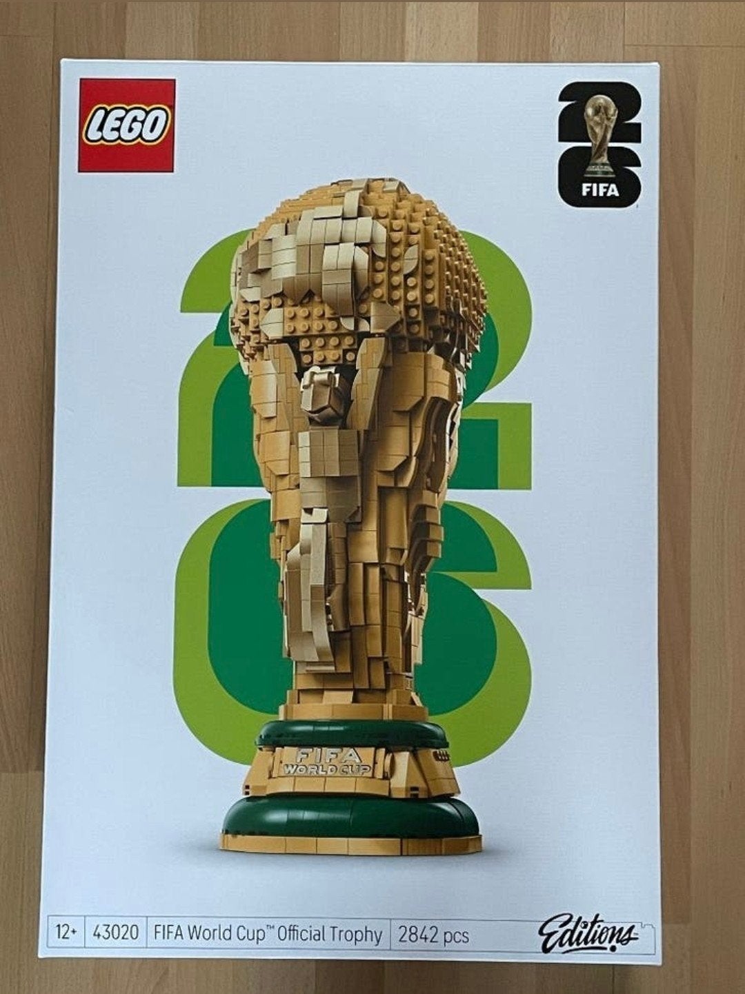 Lego FIFA werld cup Wereldbeker trofee 43020, Ophalen, Nieuw
