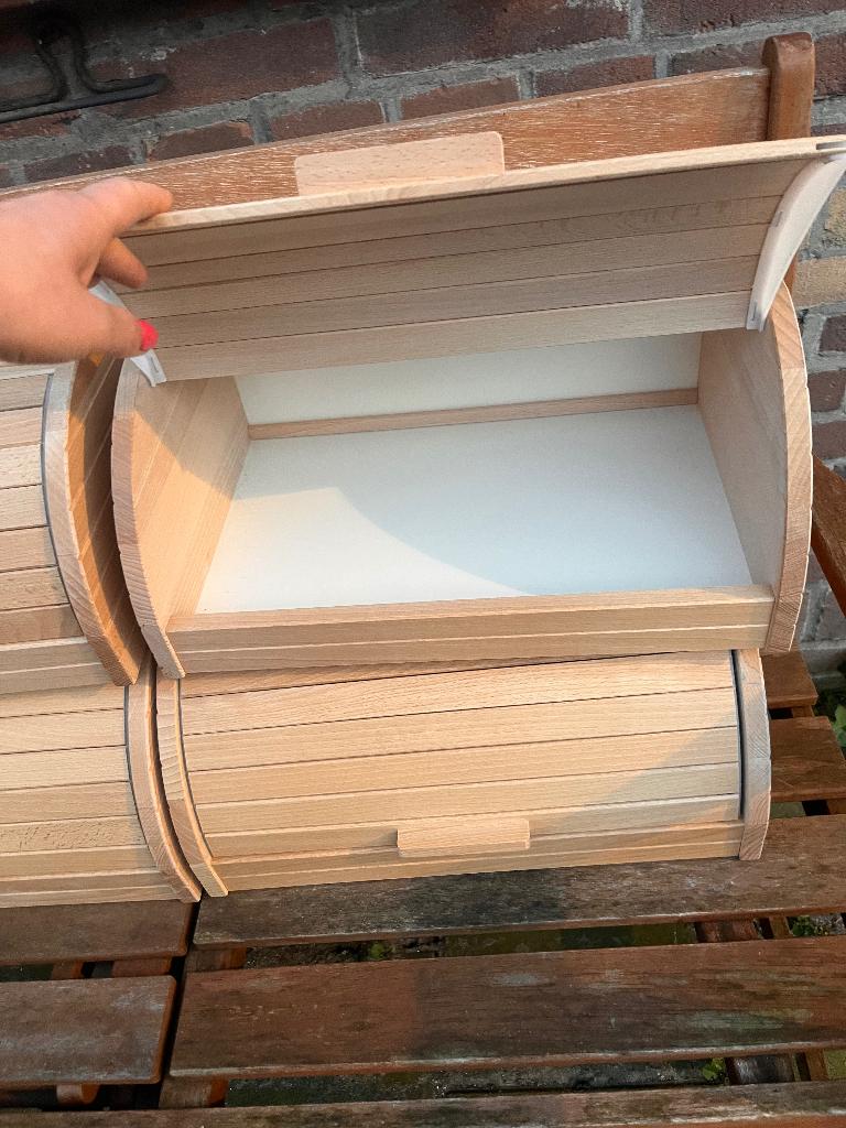 Houten IKEA broodtrommel, Ophalen, Nieuw