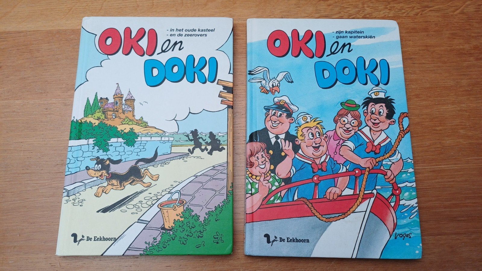 boeken van oki en doki, Ophalen, Gelezen, Verhalen