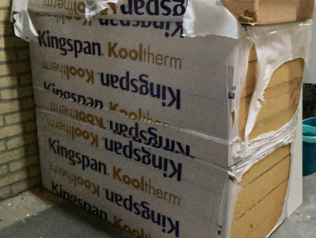 Kingspan isolatieplaten, Ophalen, Nieuw, Hardschuim (Pir)