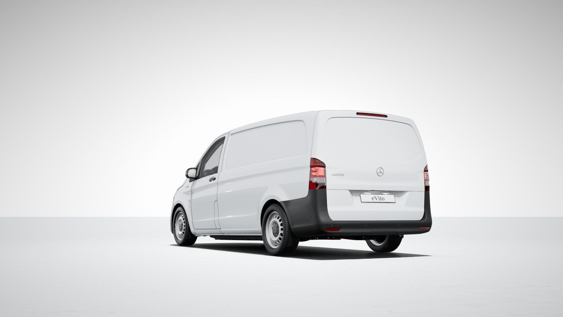 Mercedes-Benz eVito eVito 119 L2 Business Solution 90 kWh WL, Auto's, Stof, Zwart, 2486 kg, Wit
