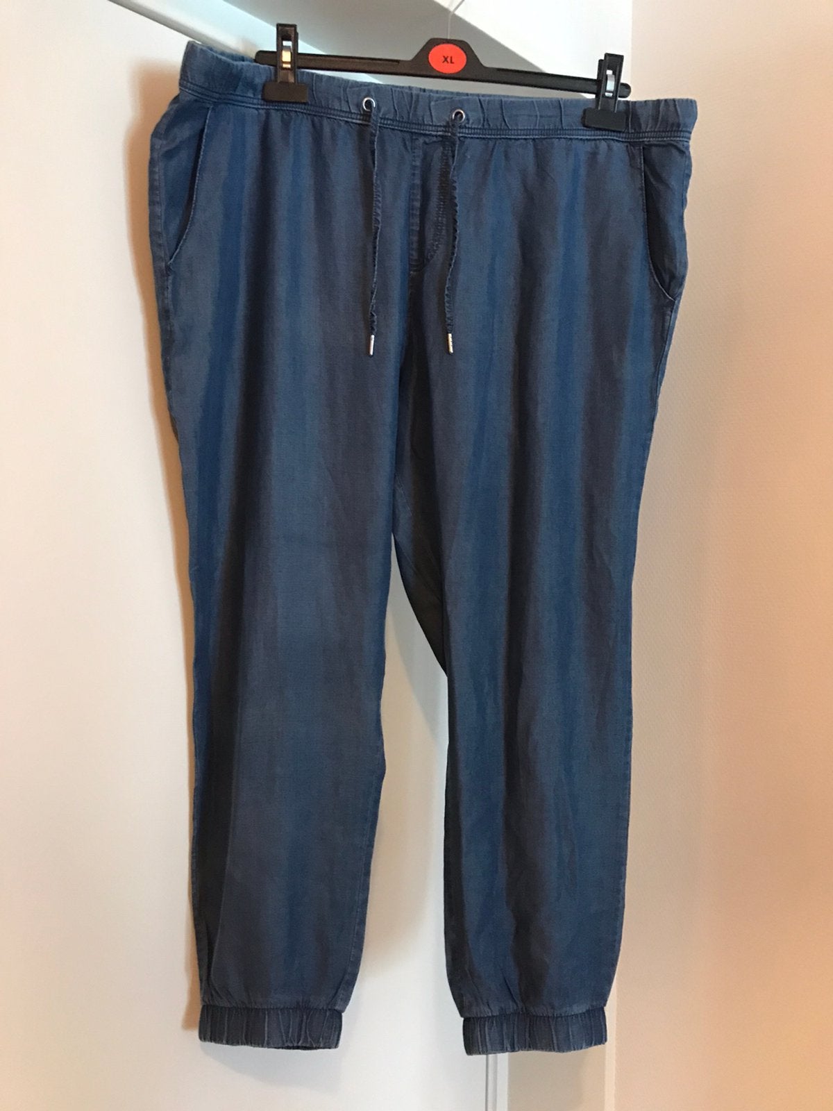 Esmara soepele jeans denim dunne zomer broek mt 50 blauw, Nieuw, Esmara, Broek of Spijkerbroek, Verzenden