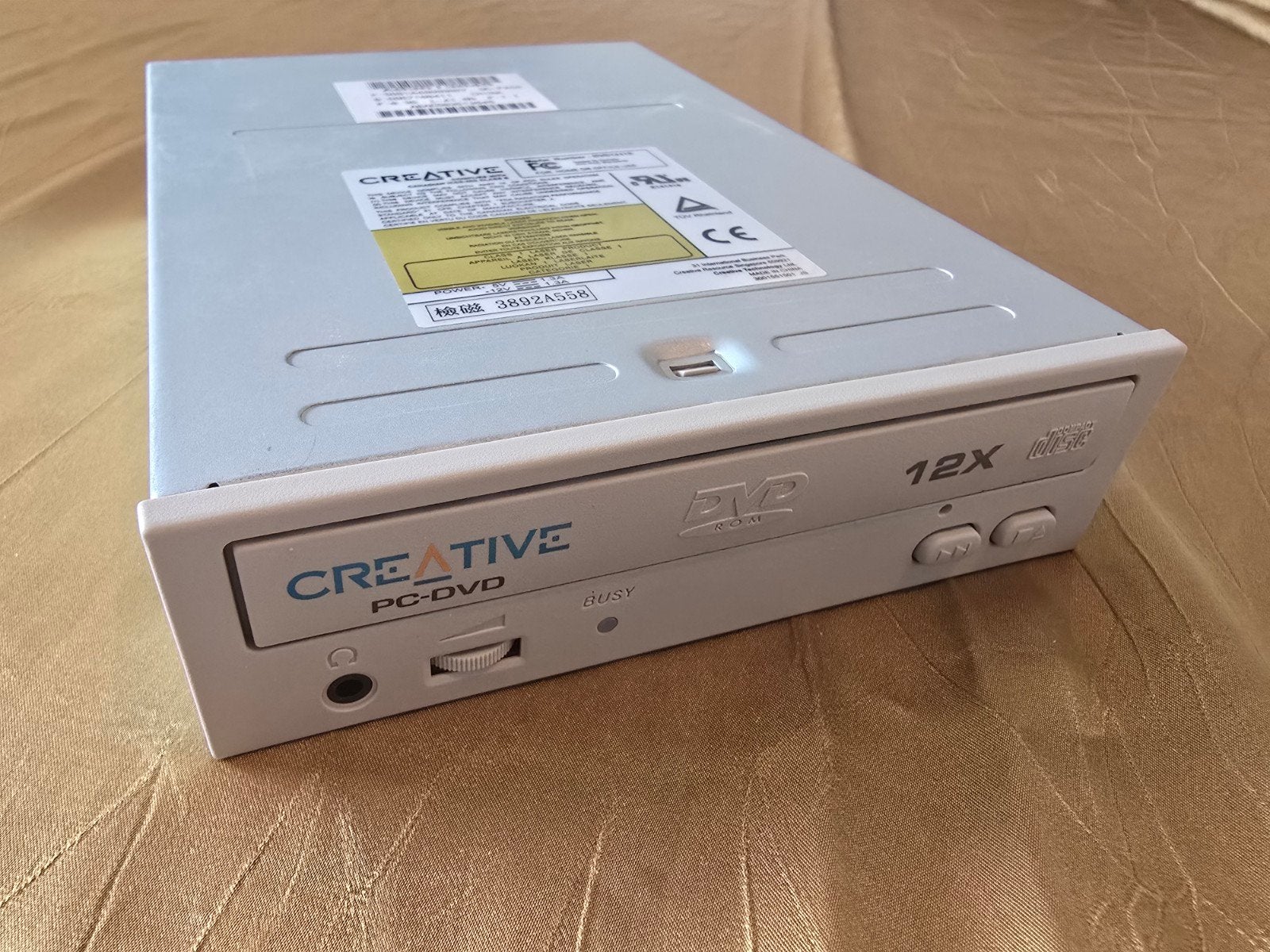 Creative PC-DVD 12X DVD1241E Intern DVD-speler, Computers en Software, Ophalen of Verzenden