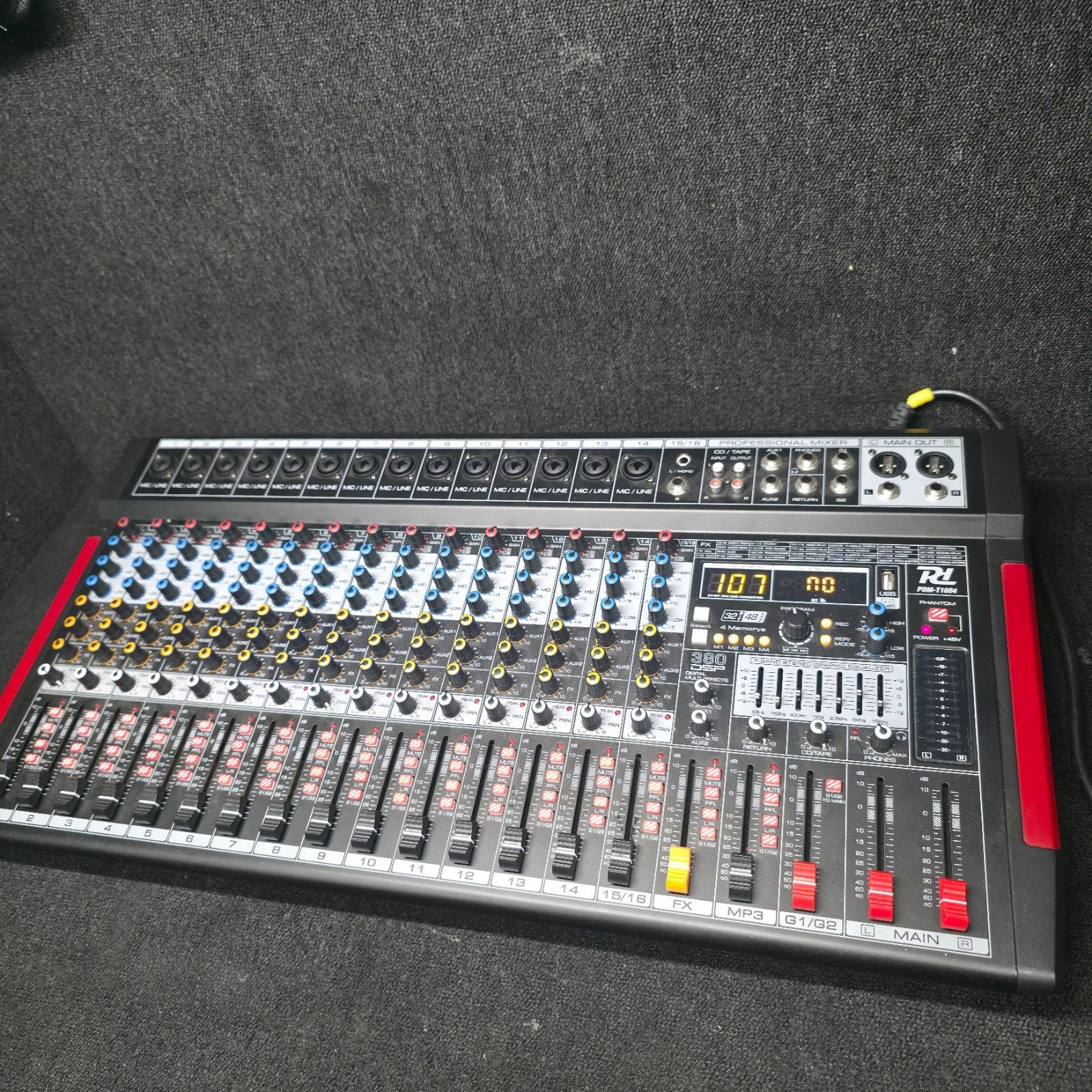 POWER DYNAMICS  mengpaneel effecten bluetooth, Ophalen of Verzenden, Overige typen, Overige merken
