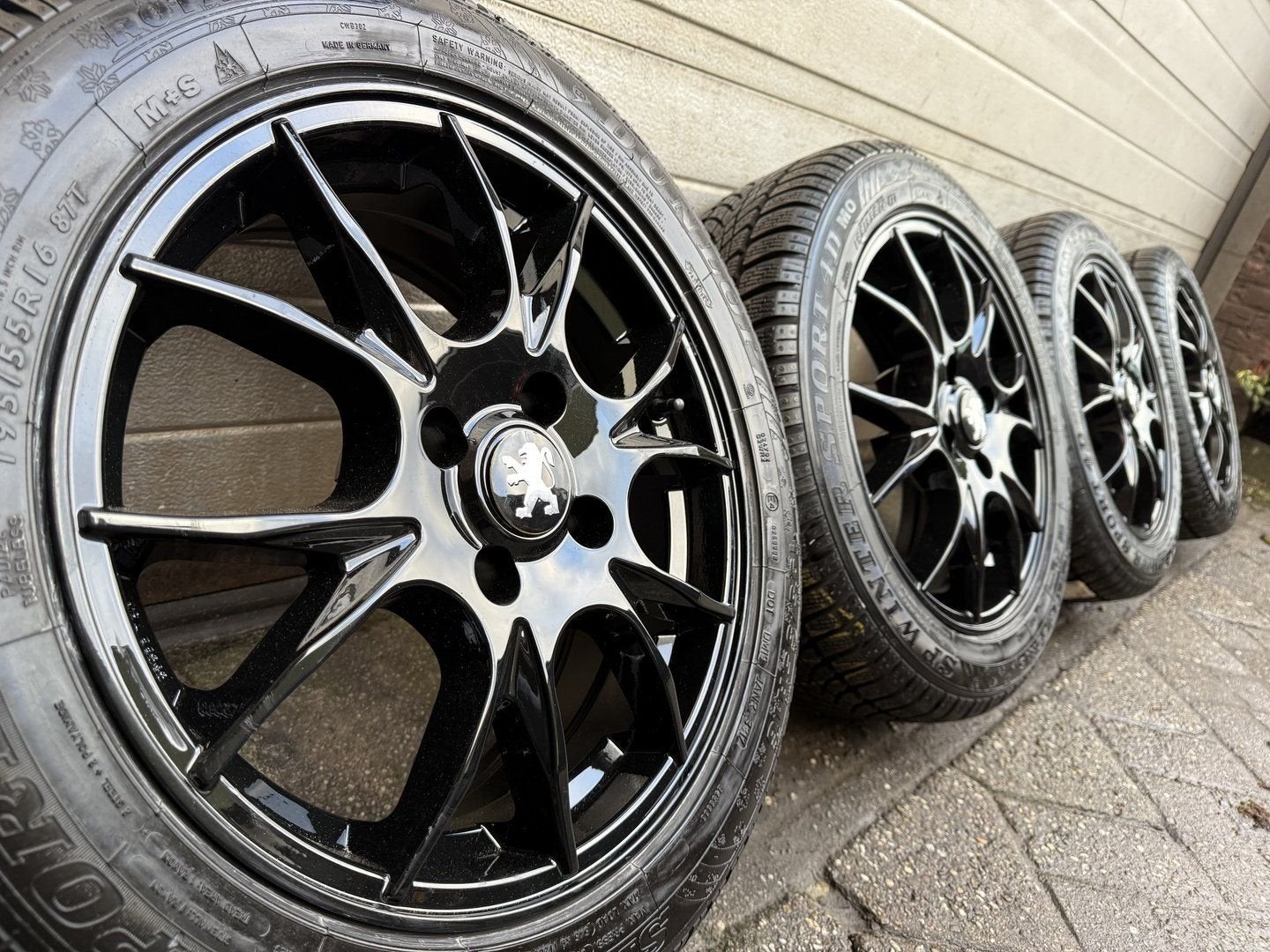 16 Citroen C3 C4 Opel Corsa Peugeot 2008 208  Partner velgen, Auto-onderdelen, Banden en Velgen, -, Banden en Velgen, Nieuw, 195 mm
