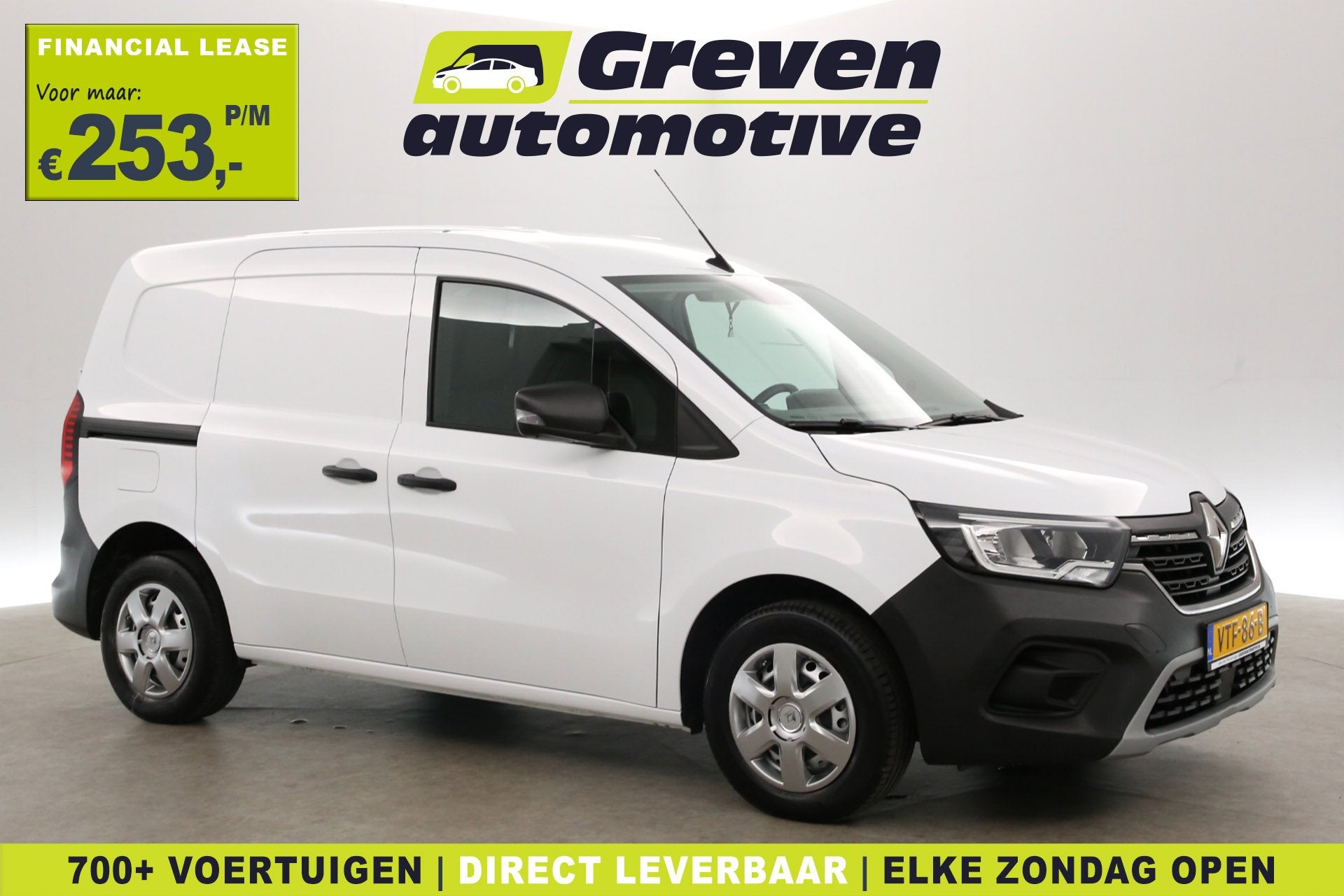 Renault Kangoo 1.5 Blue dCi 95PK | Airco | Cruise | Parkeers, Auto's, Voorwielaandrijving, Gebruikt, Euro 6, 4 cilinders