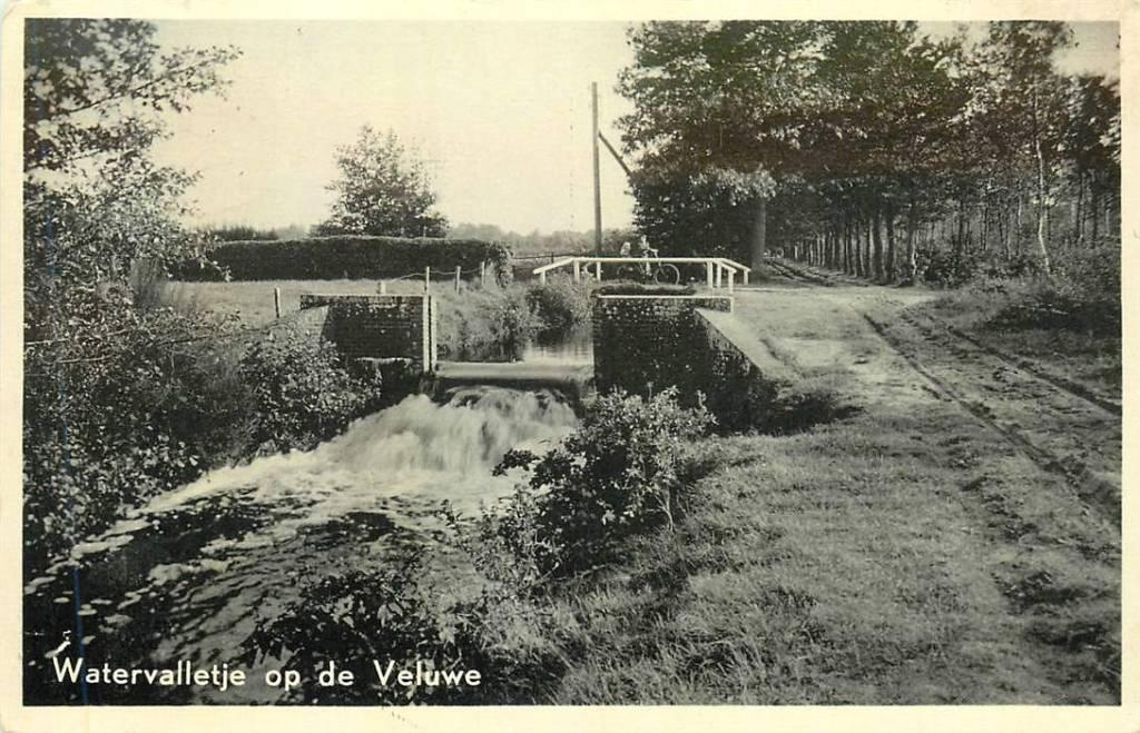 381-324-041 Watervalletje op de Veluwe, Verzenden, Voor 1920, Gelderland