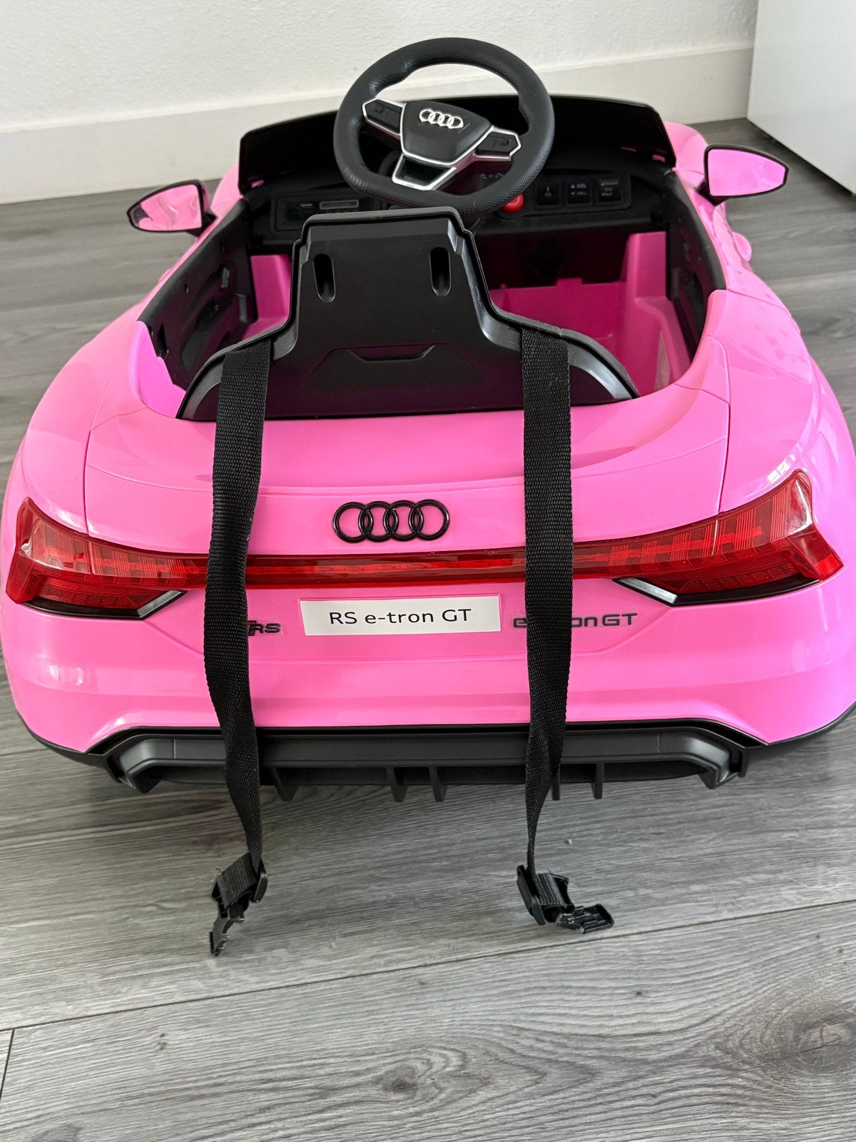 Roze Audi RS e-tron GT kinderauto - Zo goed als nieuw, Ophalen, Zo goed als nieuw