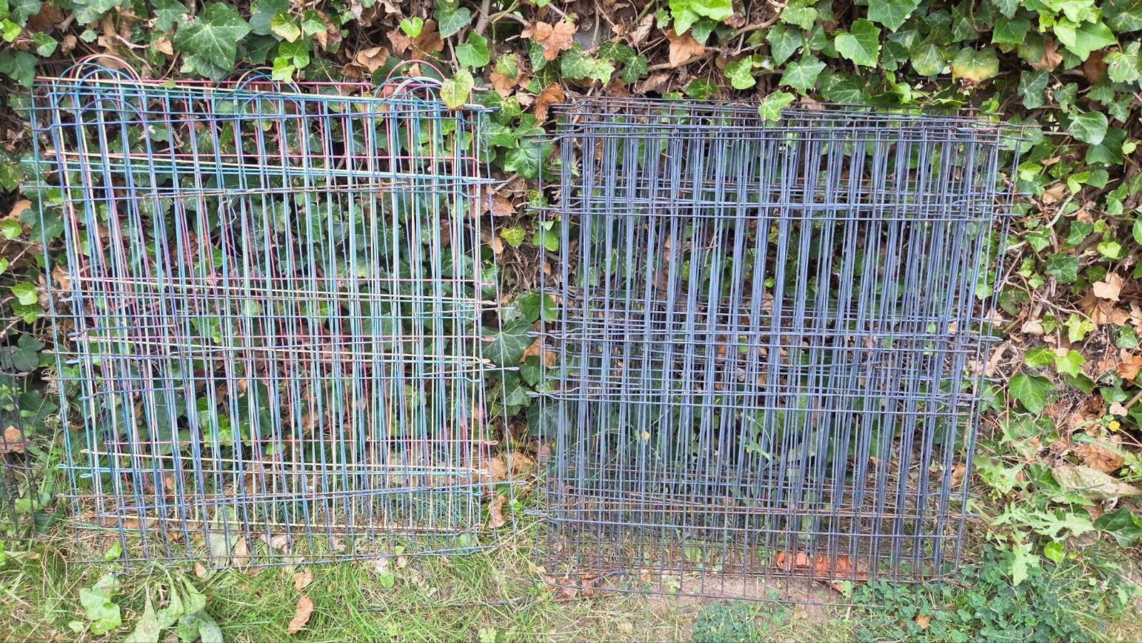 Hekjes - ca. 20 stuks, Tuin en Terras, Tuinhekken en Hekwerk, Ophalen, Gebruikt, IJzer, Tuinhek