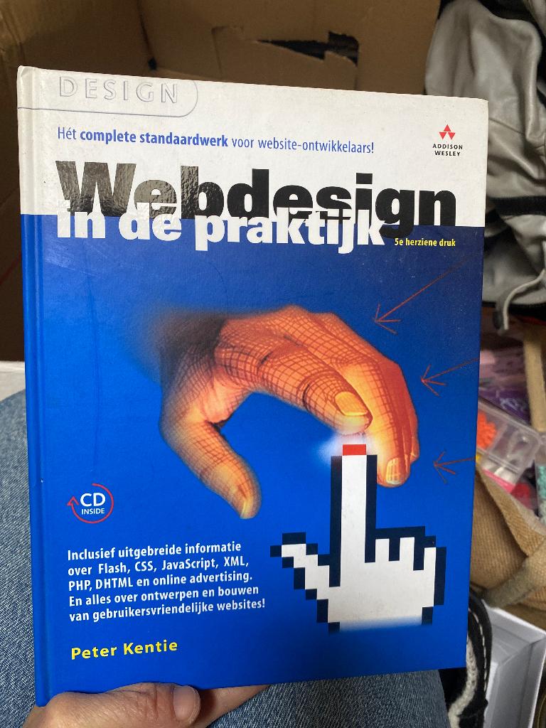 Webdesign in de praktijk, Boeken, Ophalen of Verzenden, Beta, Zo goed als nieuw, HBO