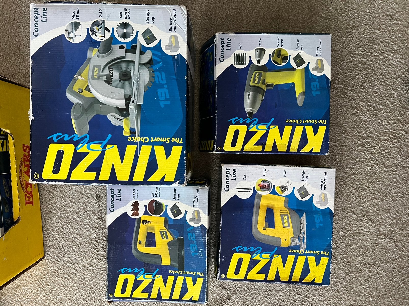 Gereedschap Kinzo, nieuwe, Ophalen of Verzenden